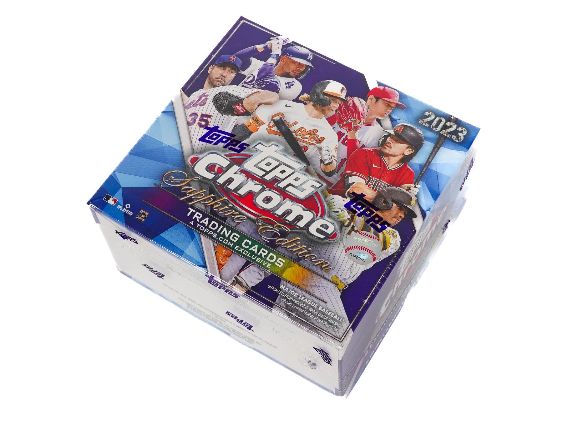 2023 Topps Chrome Sapphire Baseball Hobby Box - Image 2