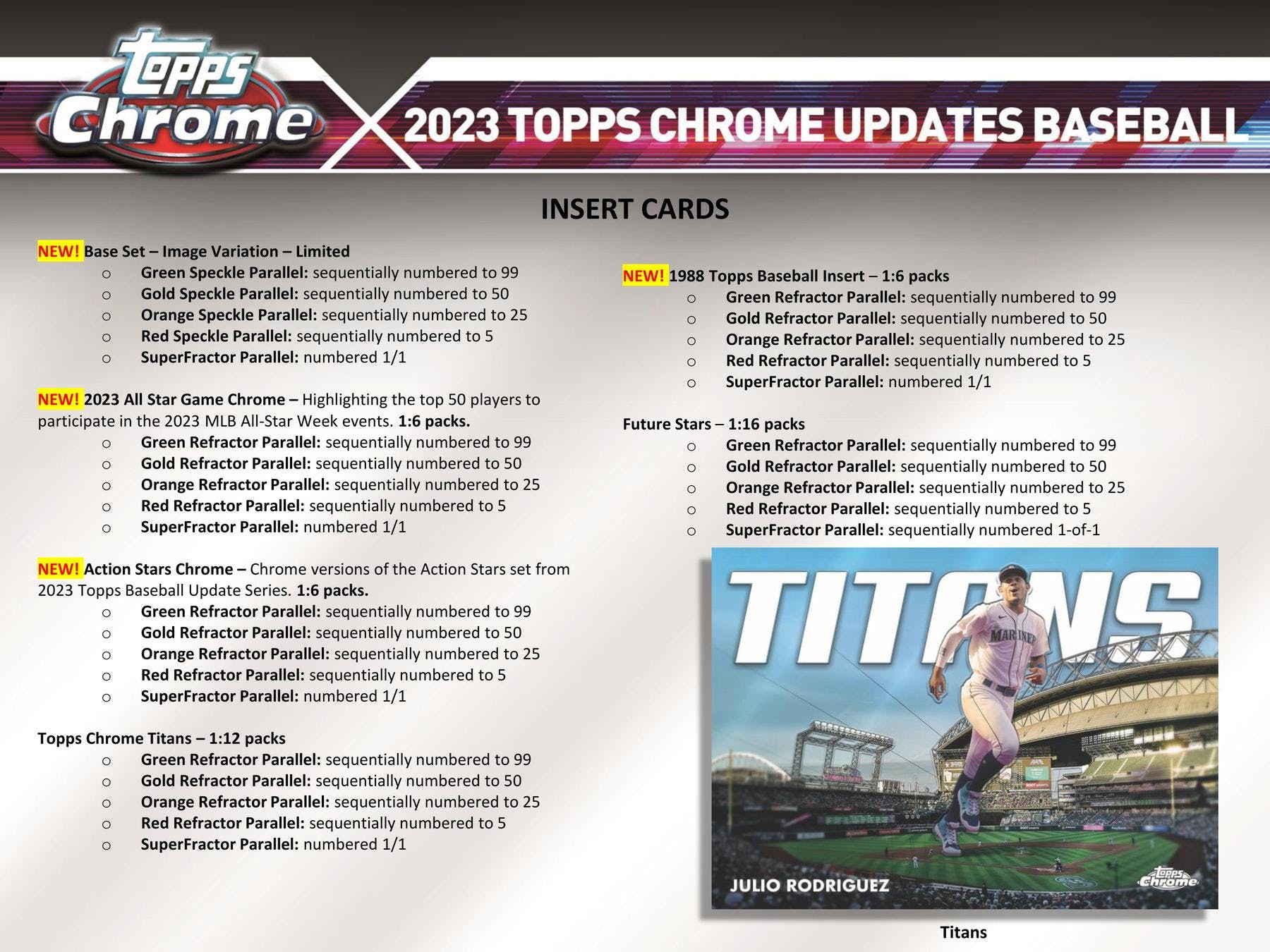 2023 Topps Chrome Update Series Baseball Hobby Box - Image 6