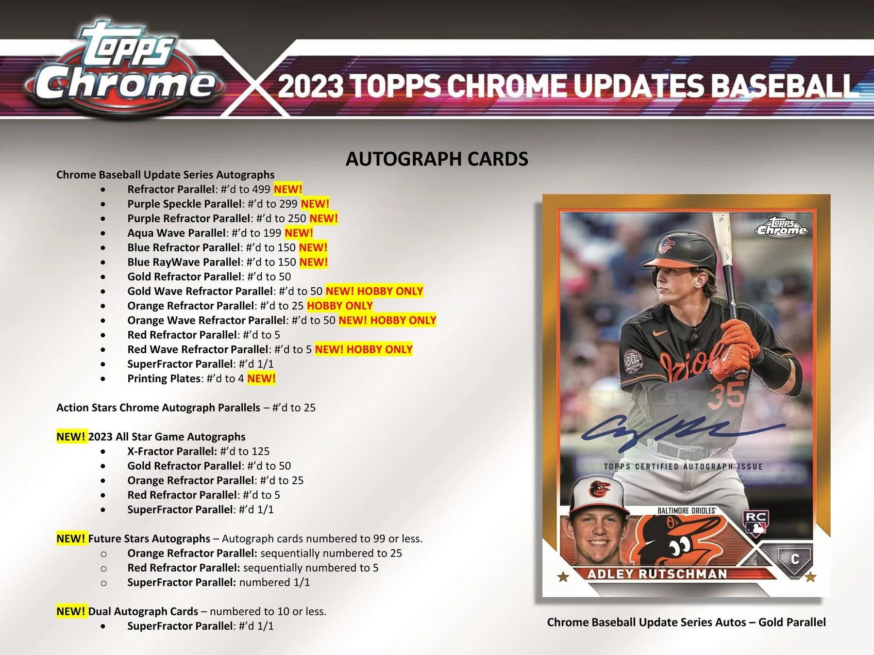 2023 Topps Chrome Update Series Baseball Hobby Box - Image 8