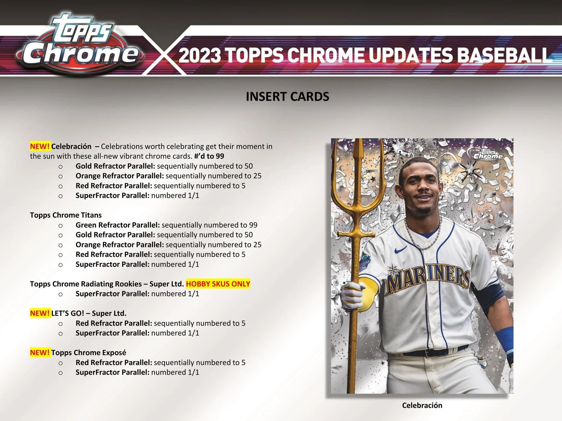 2023 Topps Chrome Update Series Baseball Hobby Jumbo Box - Image 7
