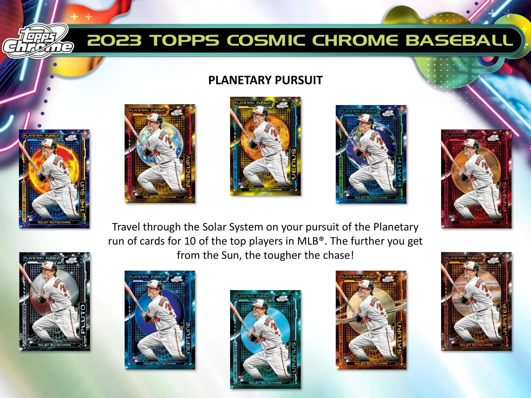 2023 Topps Cosmic Chrome Baseball Hobby Box - Image 5