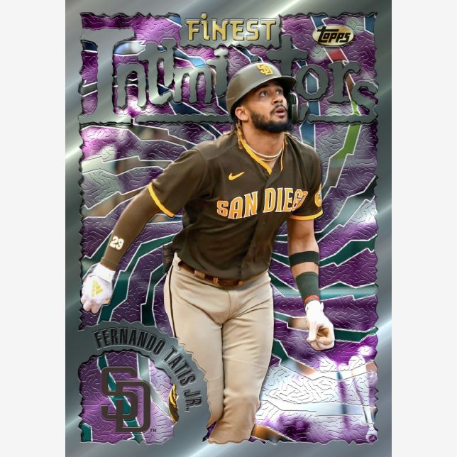 2023 Topps Finest Flashbacks Baseball Hobby Box - Image 4