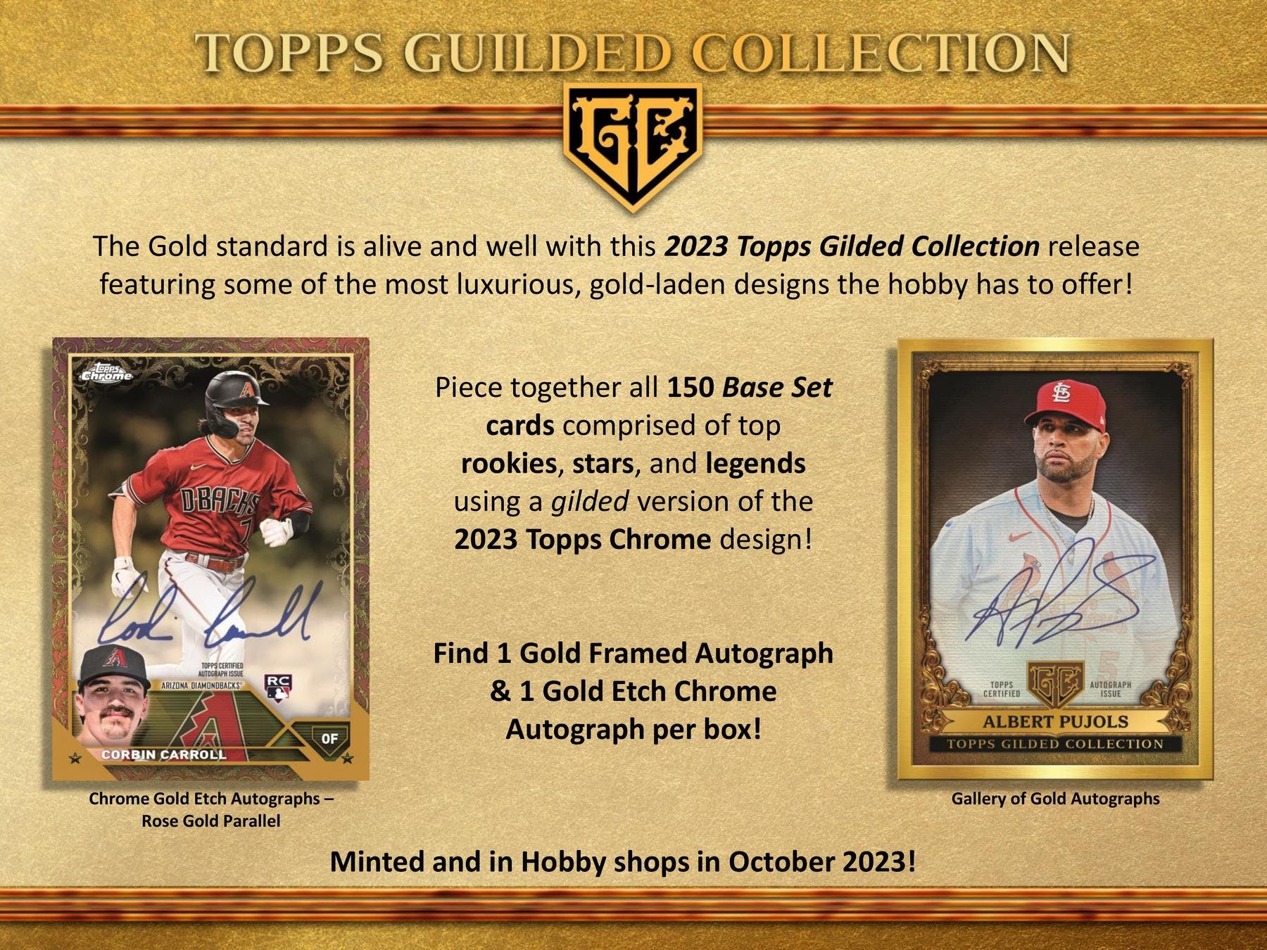 2023 Topps Gilded Collection Baseball Hobby Box - Image 3
