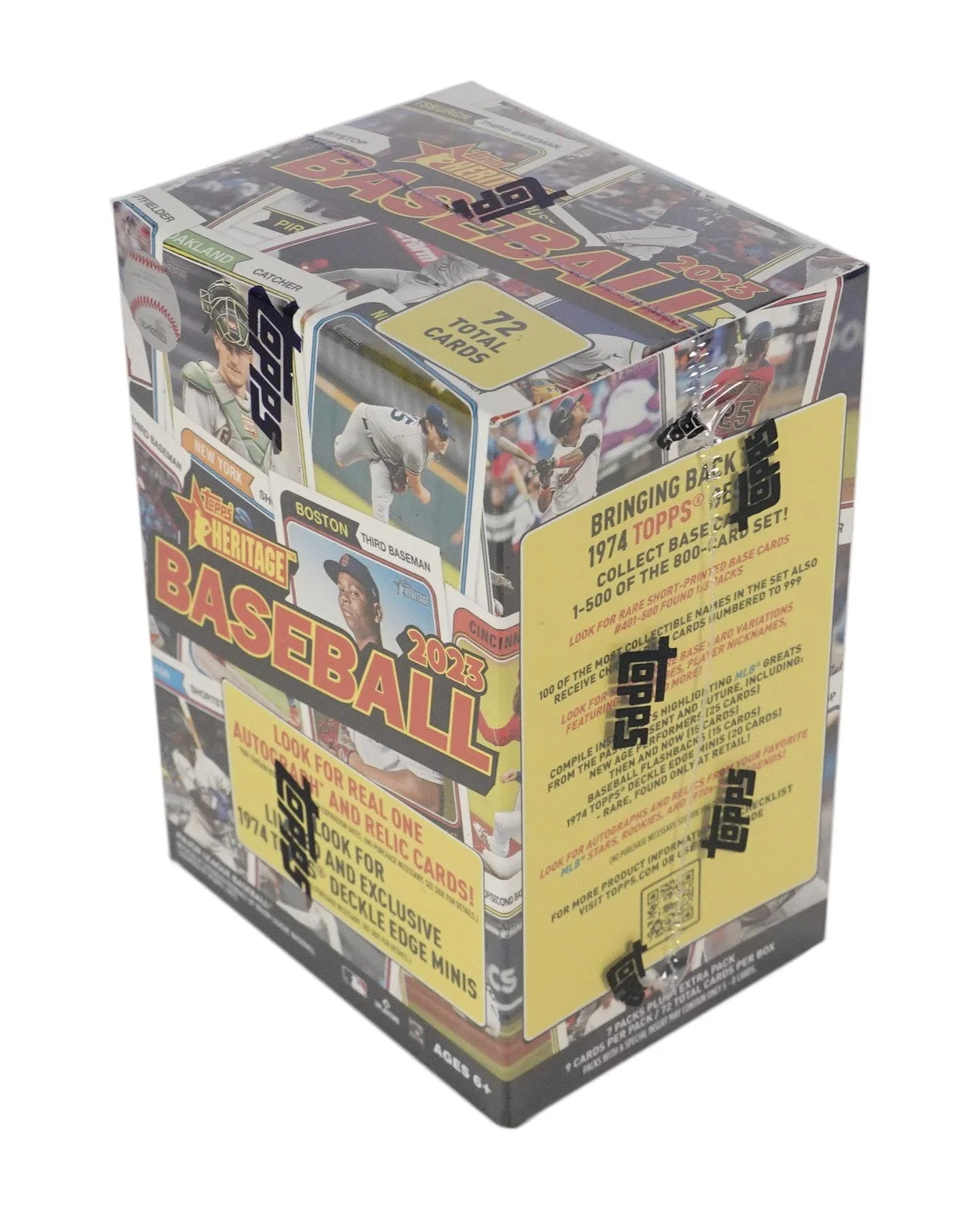 2023 Topps Heritage Baseball Blaster Box - Image 2