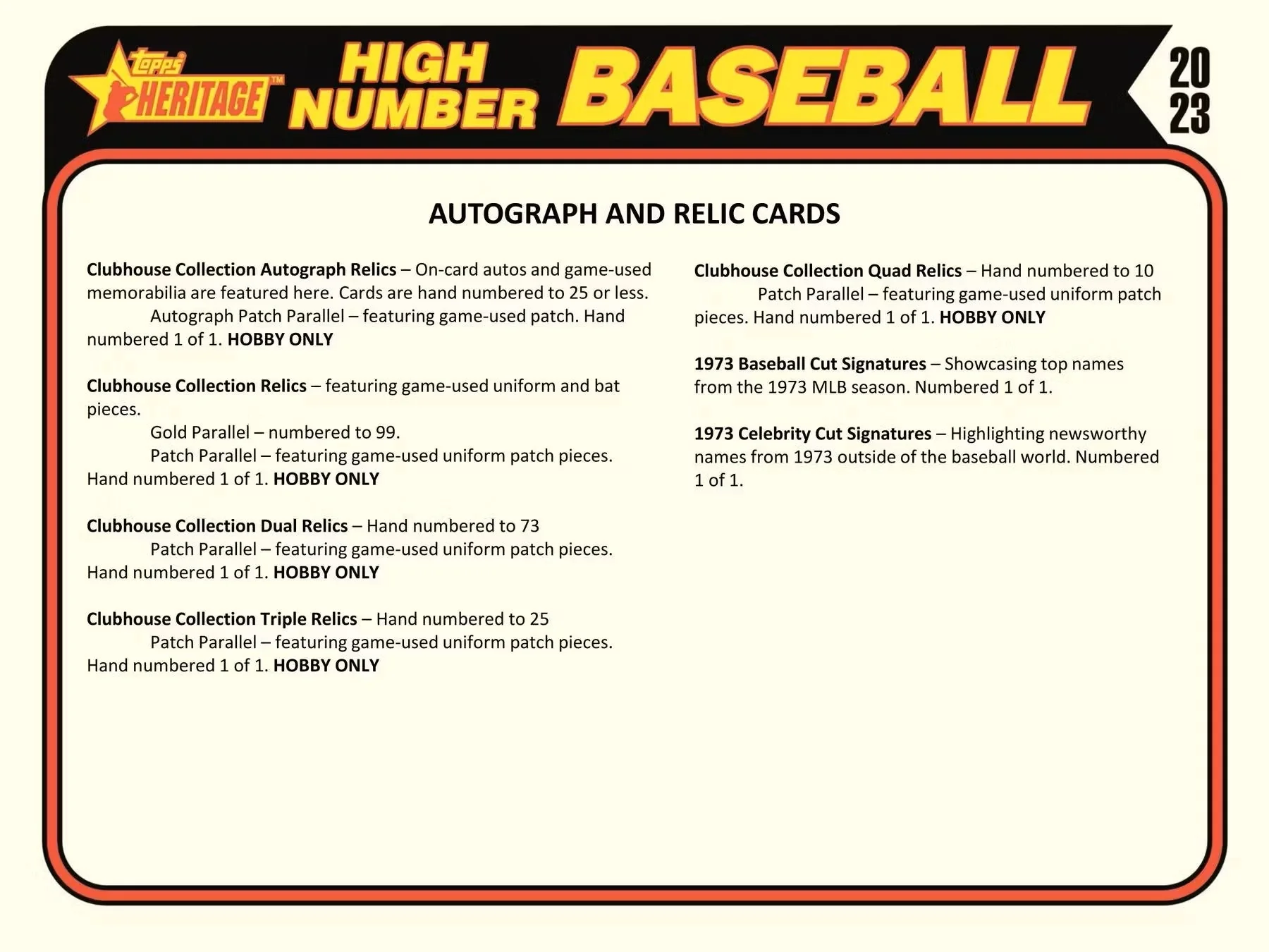 2023 Topps Heritage High Number Baseball Hobby Box - Image 8