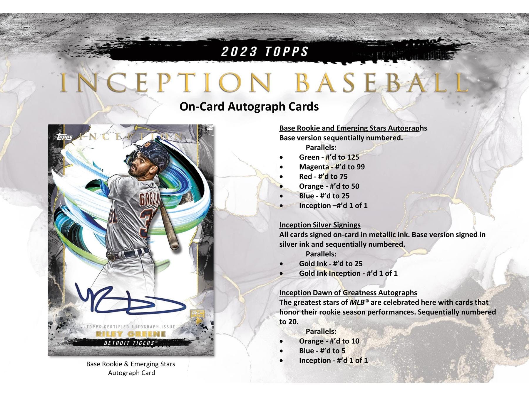 2023 Topps Inception Baseball Hobby Box - Image 4