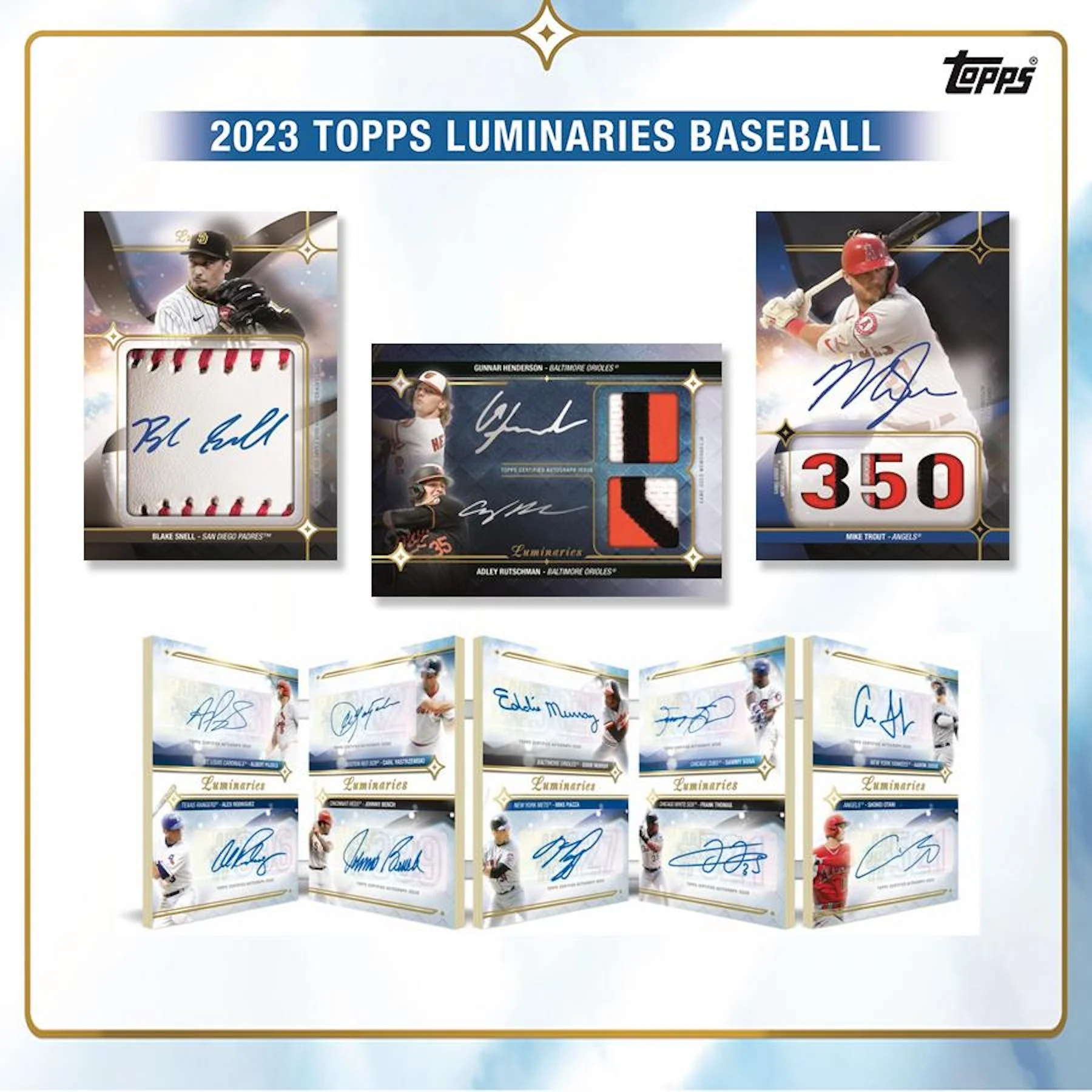 2023 Topps Luminaries Baseball Hobby Box - Image 3