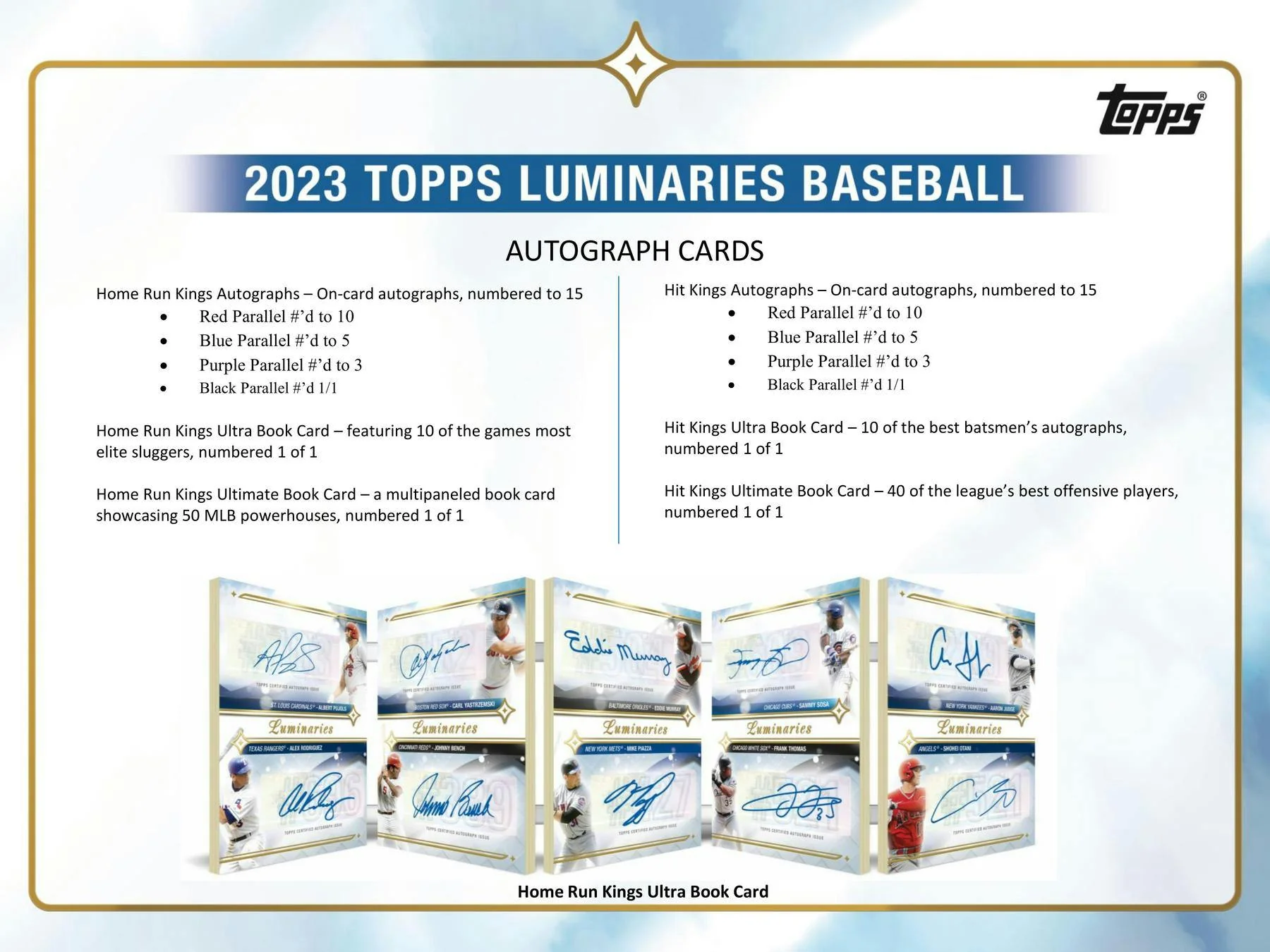 2023 Topps Luminaries Baseball Hobby Box - Image 5