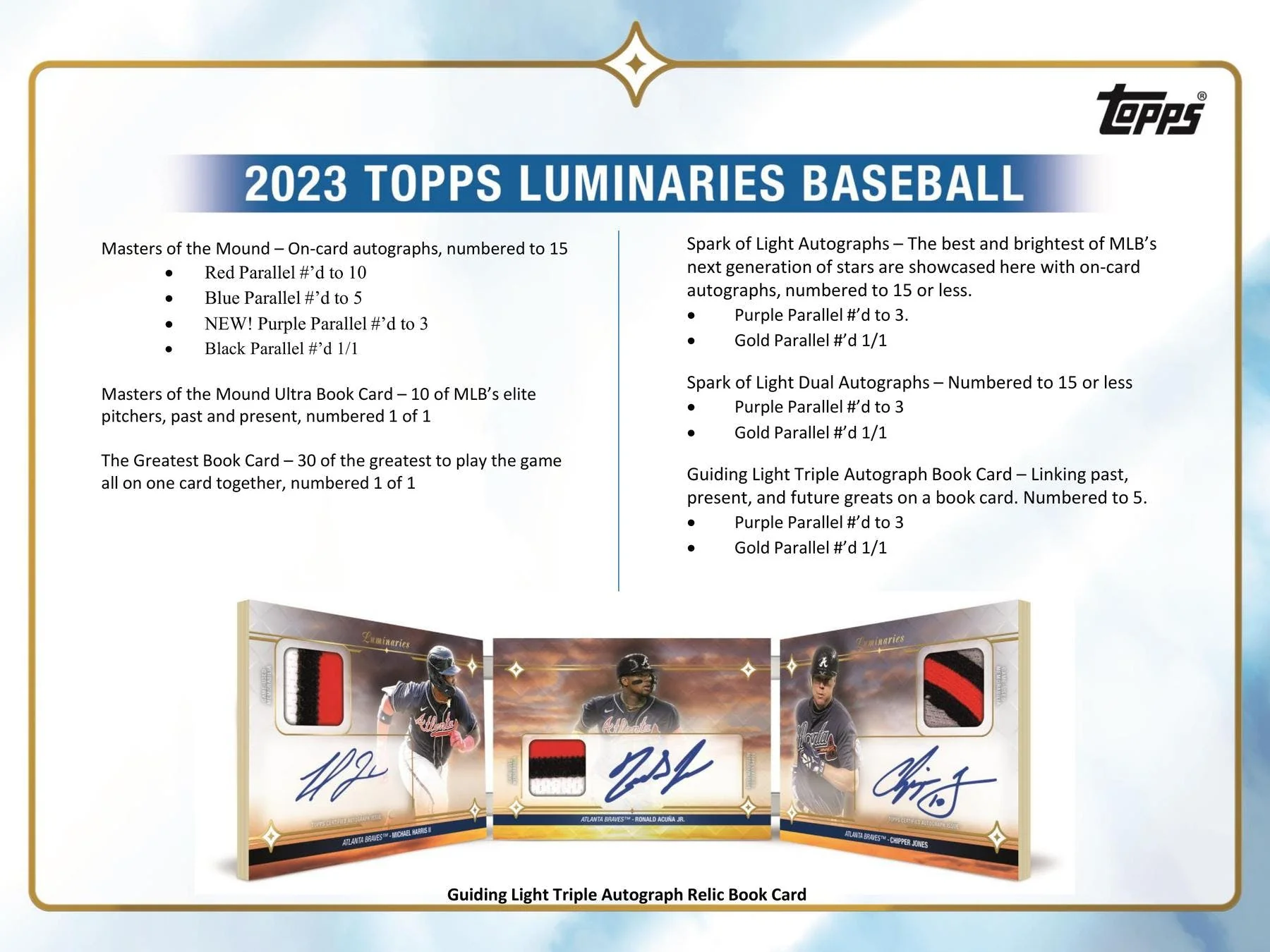 2023 Topps Luminaries Baseball Hobby Box - Image 6