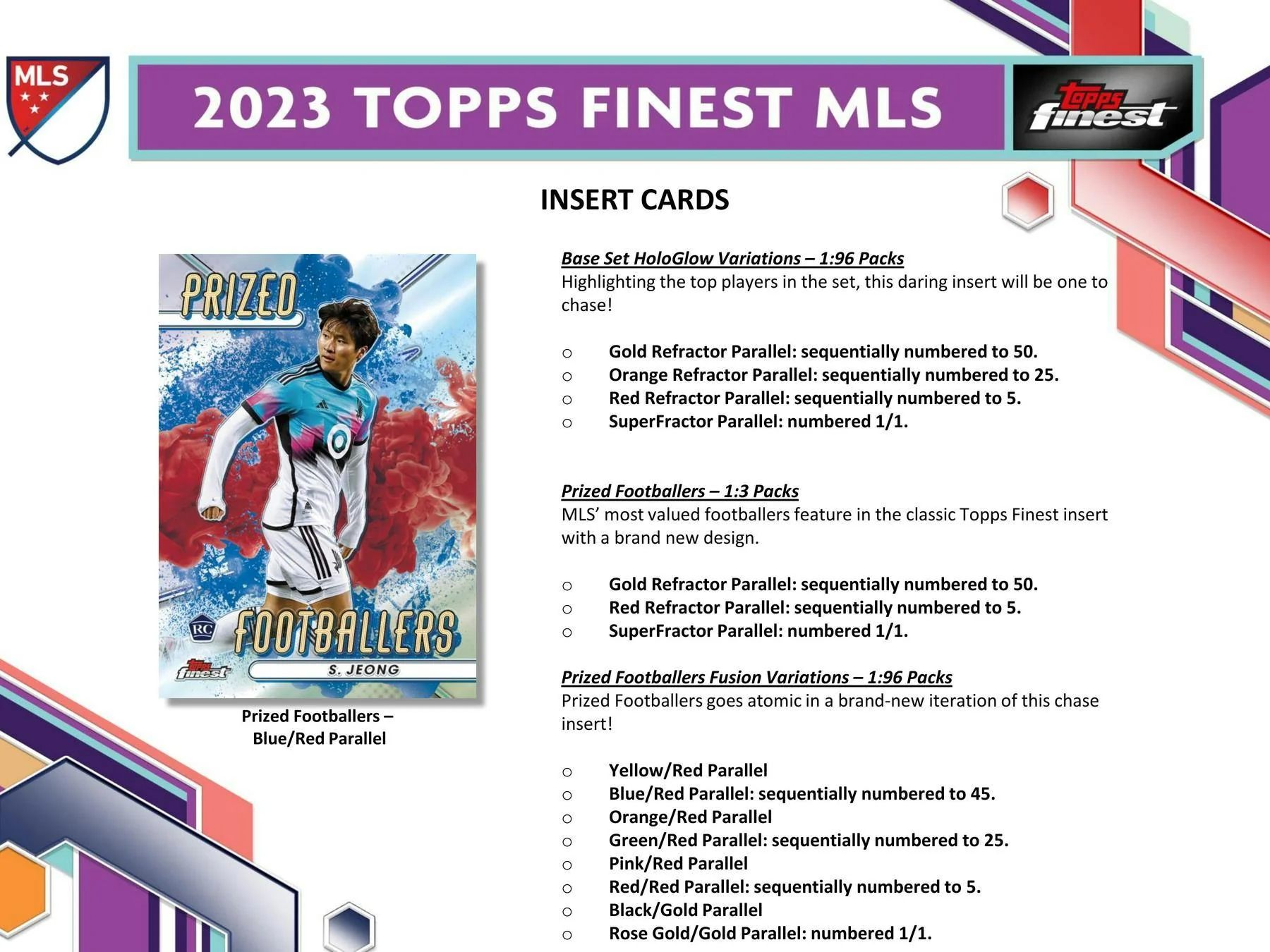 2023 Topps MLS Major League Soccer Finest Soccer Hobby Box - Image 5