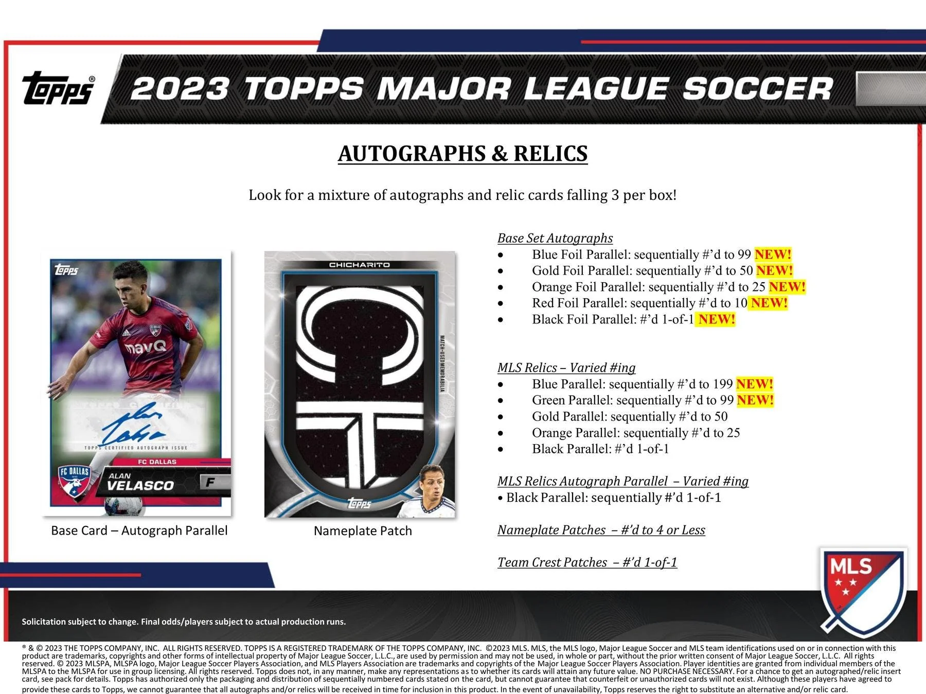 2023 Topps MLS Major League Soccer Hobby Box - Image 8