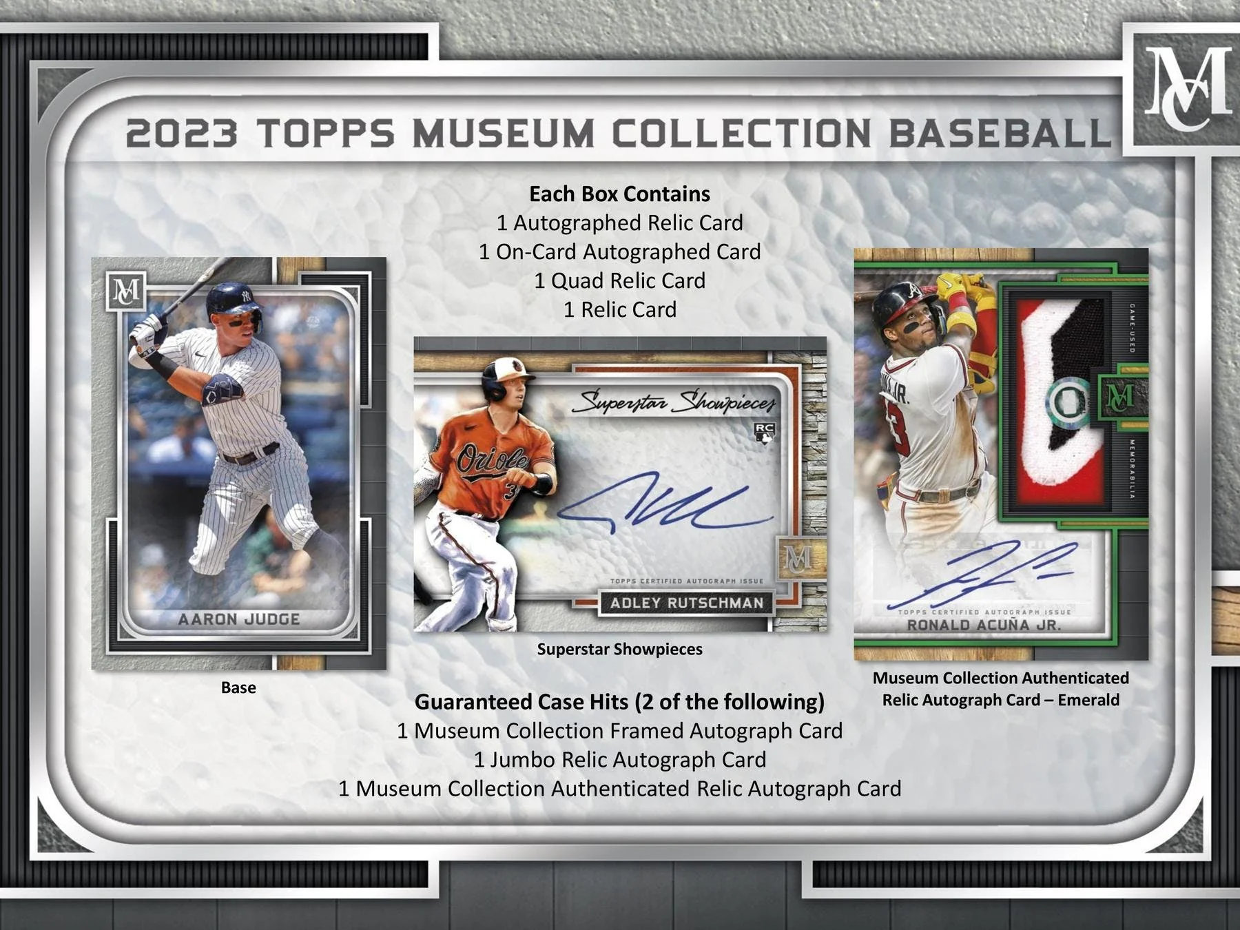 2023 Topps Museum Collection Baseball Hobby Box - Image 2