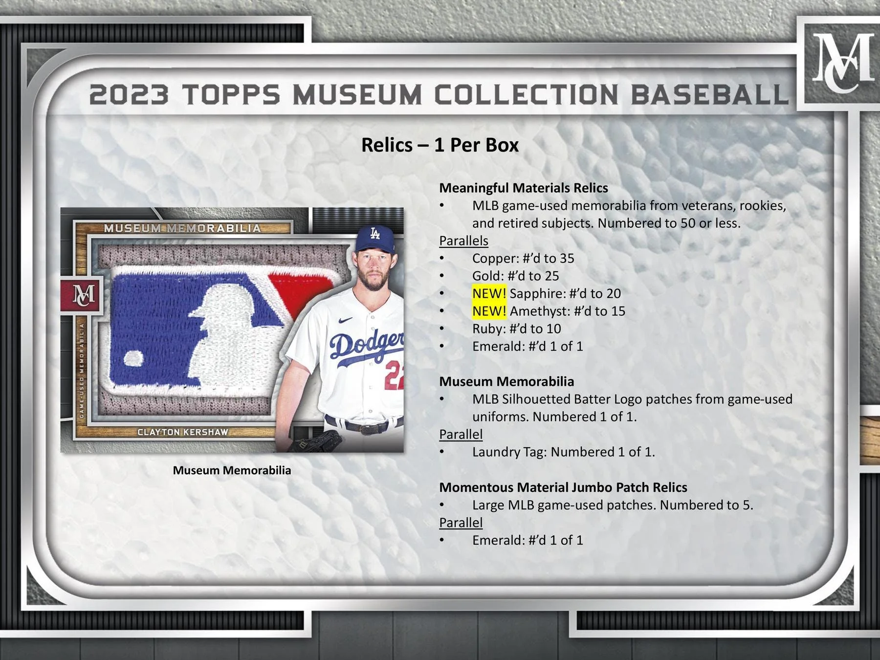 2023 Topps Museum Collection Baseball Hobby Box - Image 7