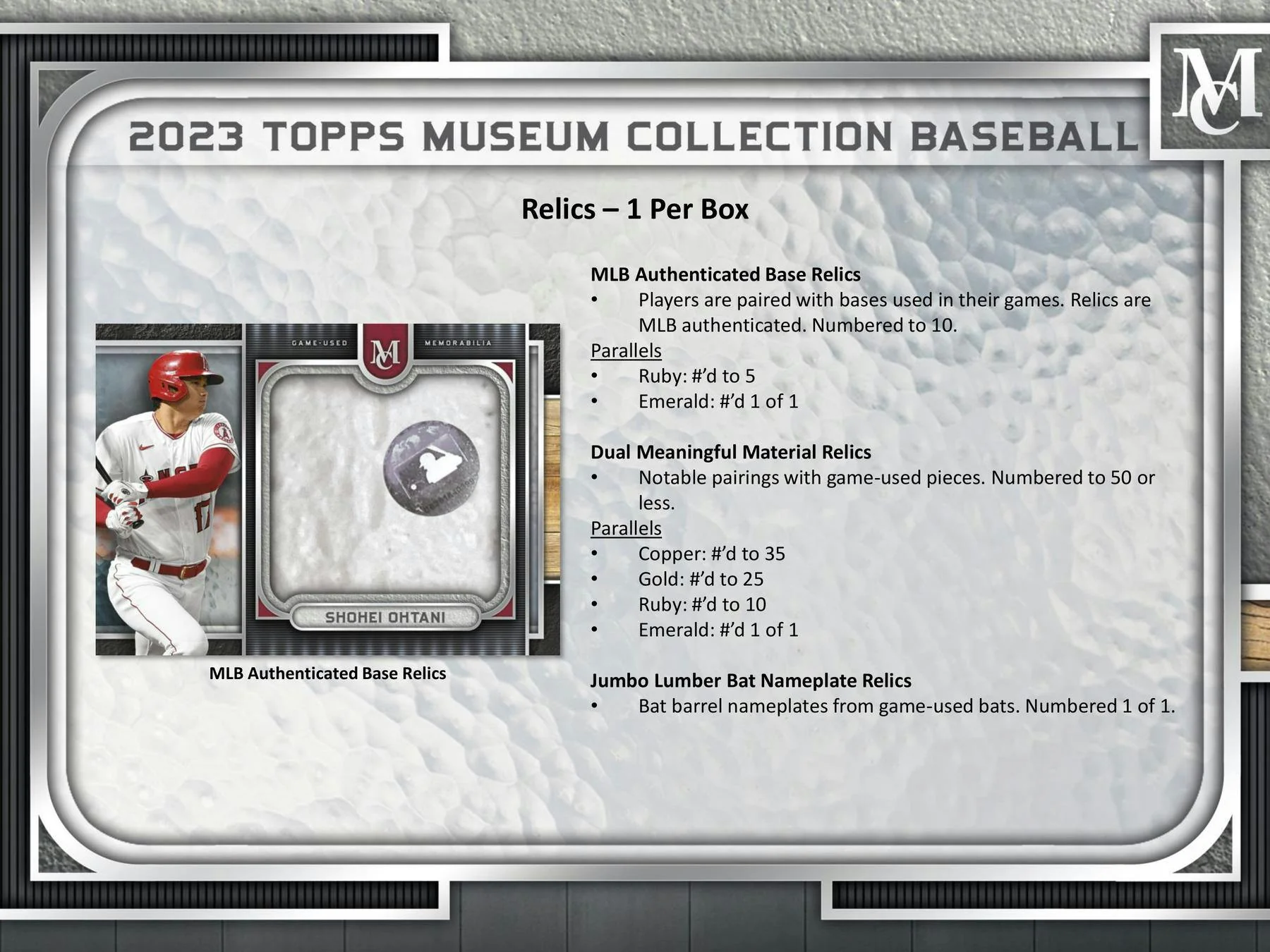 2023 Topps Museum Collection Baseball Hobby Box - Image 8