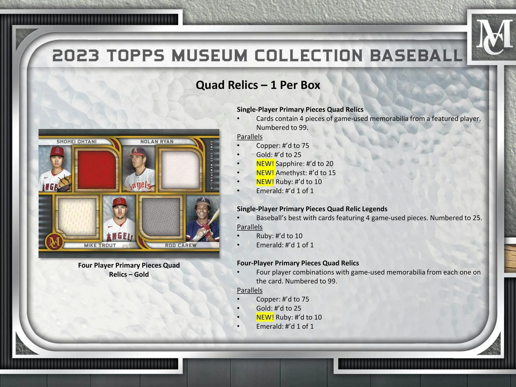 2023 Topps Museum Collection Baseball Hobby Box - Image 9