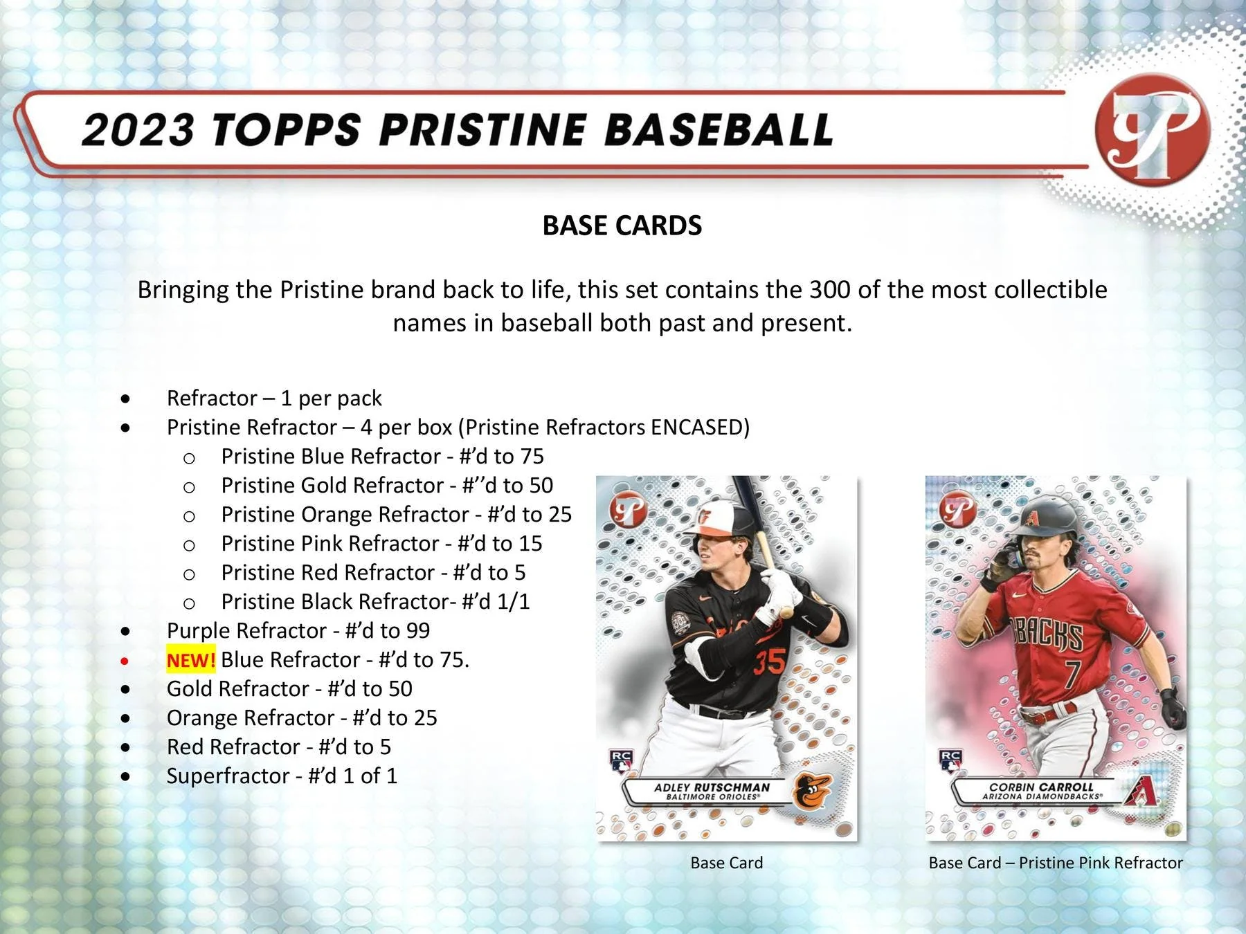 2023 Topps Pristine Baseball Hobby Box - Image 5