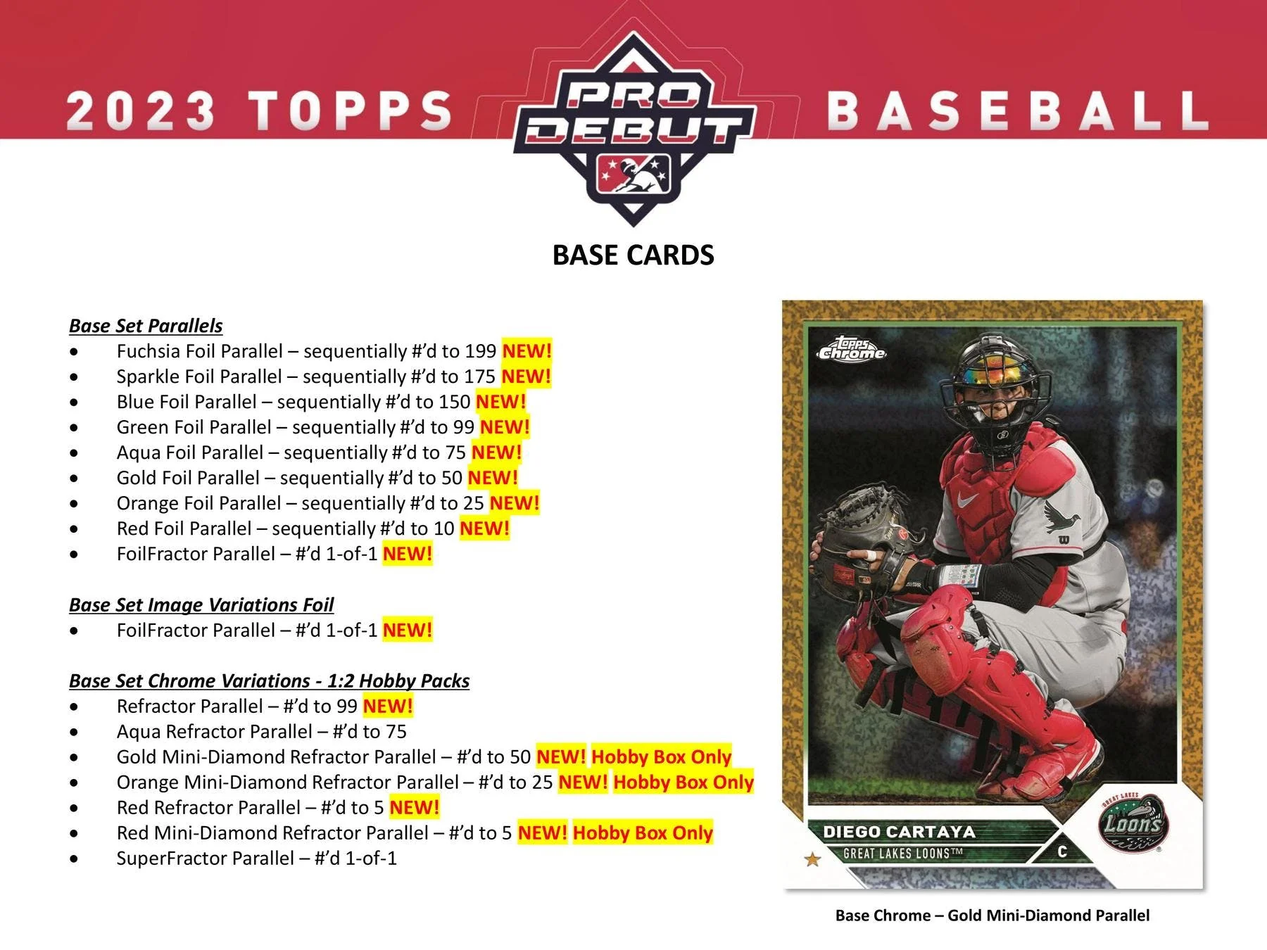 2023 Topps Pro Debut Baseball Hobby Box - Image 5
