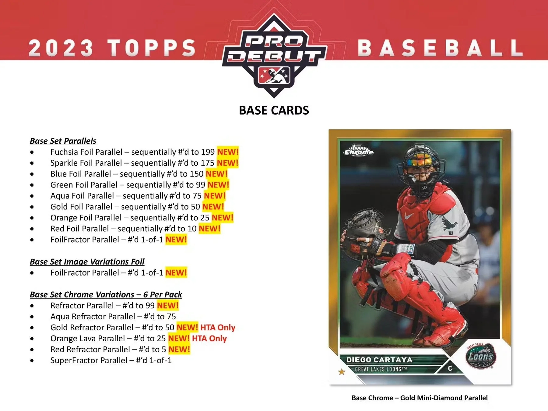 2023 Topps Pro Debut Baseball Jumbo Box - Image 2
