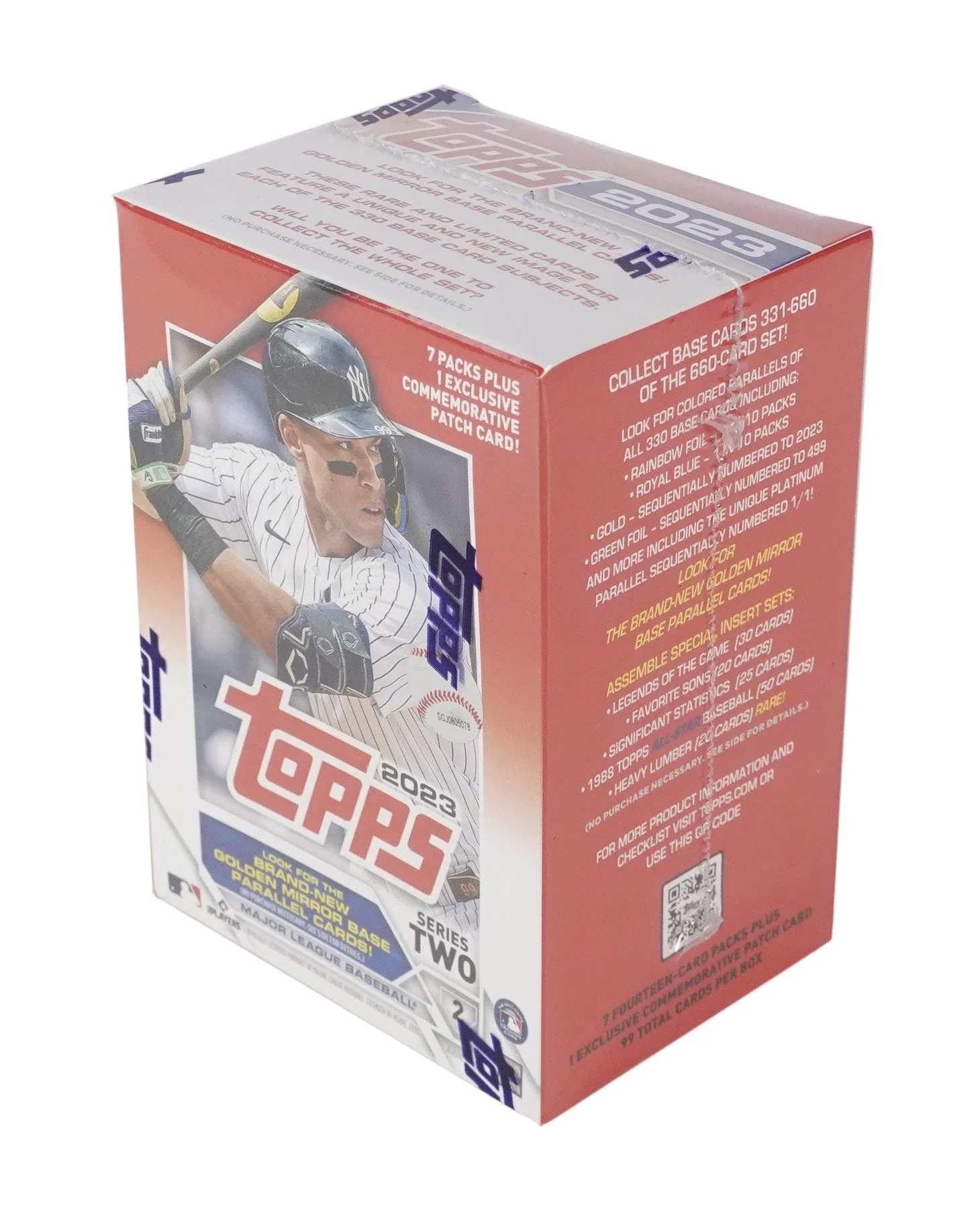 2023 Topps Series 2 Baseball Blaster Box (Commemorative Relic Card!) - Image 2