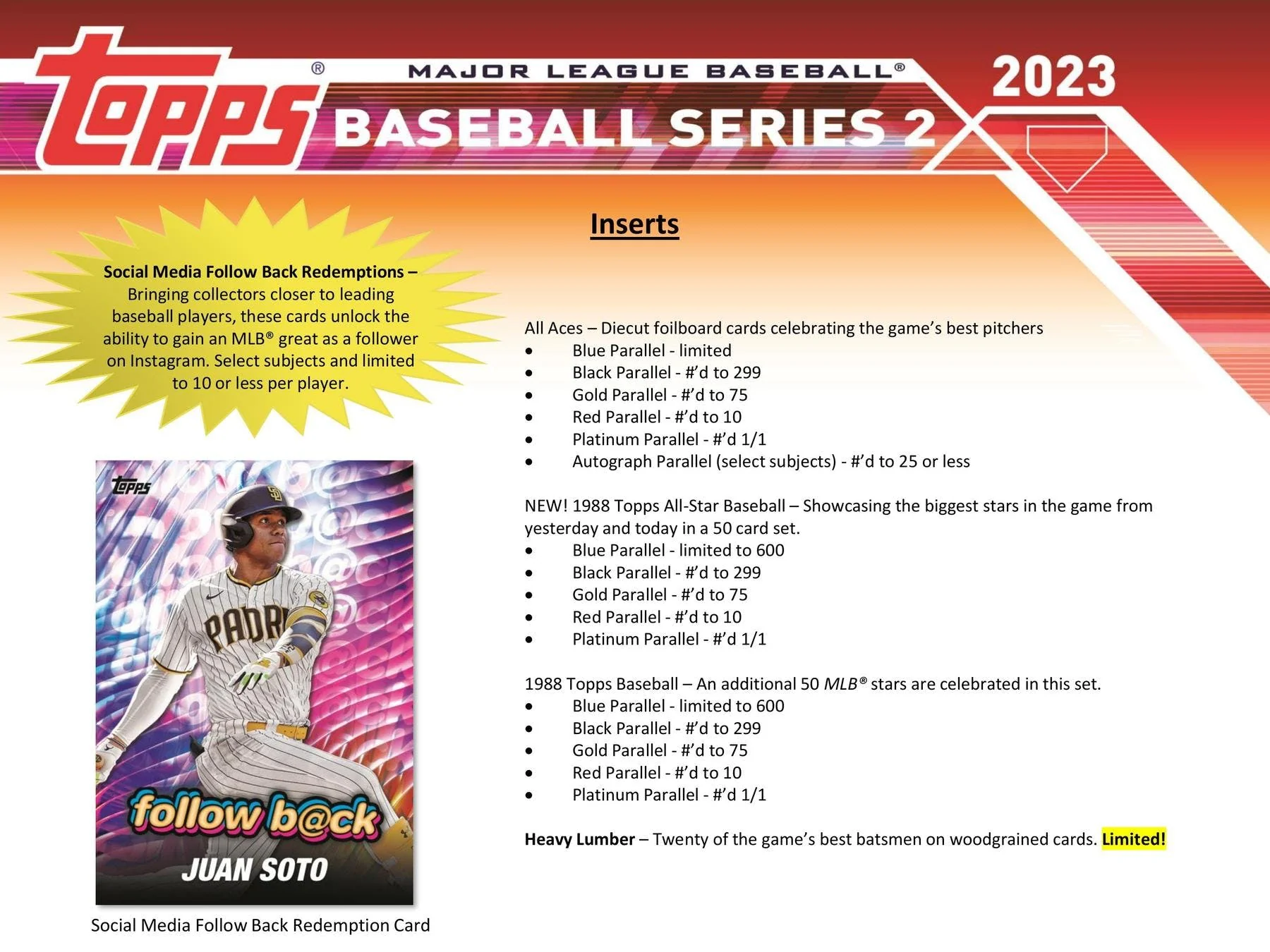2023 Topps Series 2 Baseball Blaster Box (Commemorative Relic Card!) - Image 6