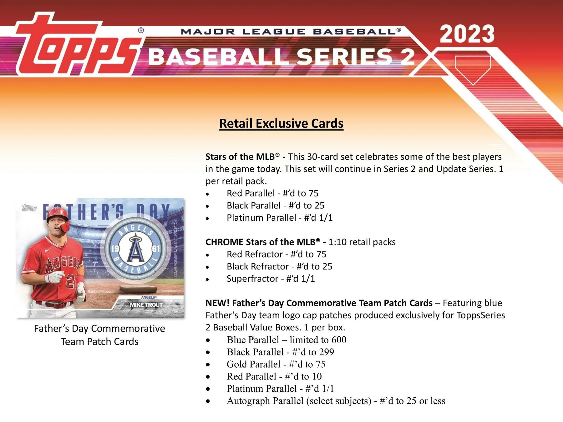 2023 Topps Series 2 Baseball Blaster Box (Commemorative Relic Card!) - Image 7