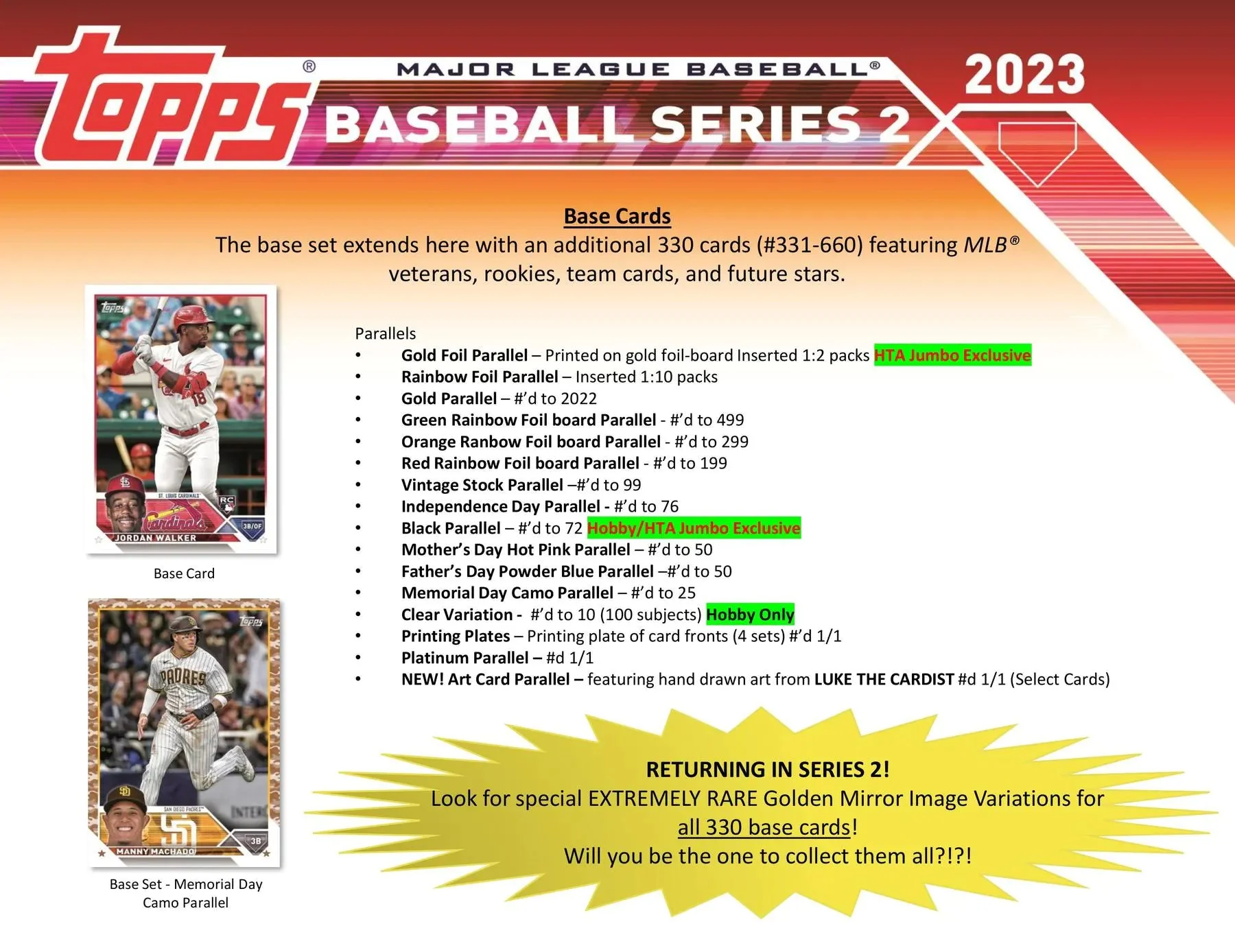 2023 Topps Series 2 Baseball Hobby Box - Image 11