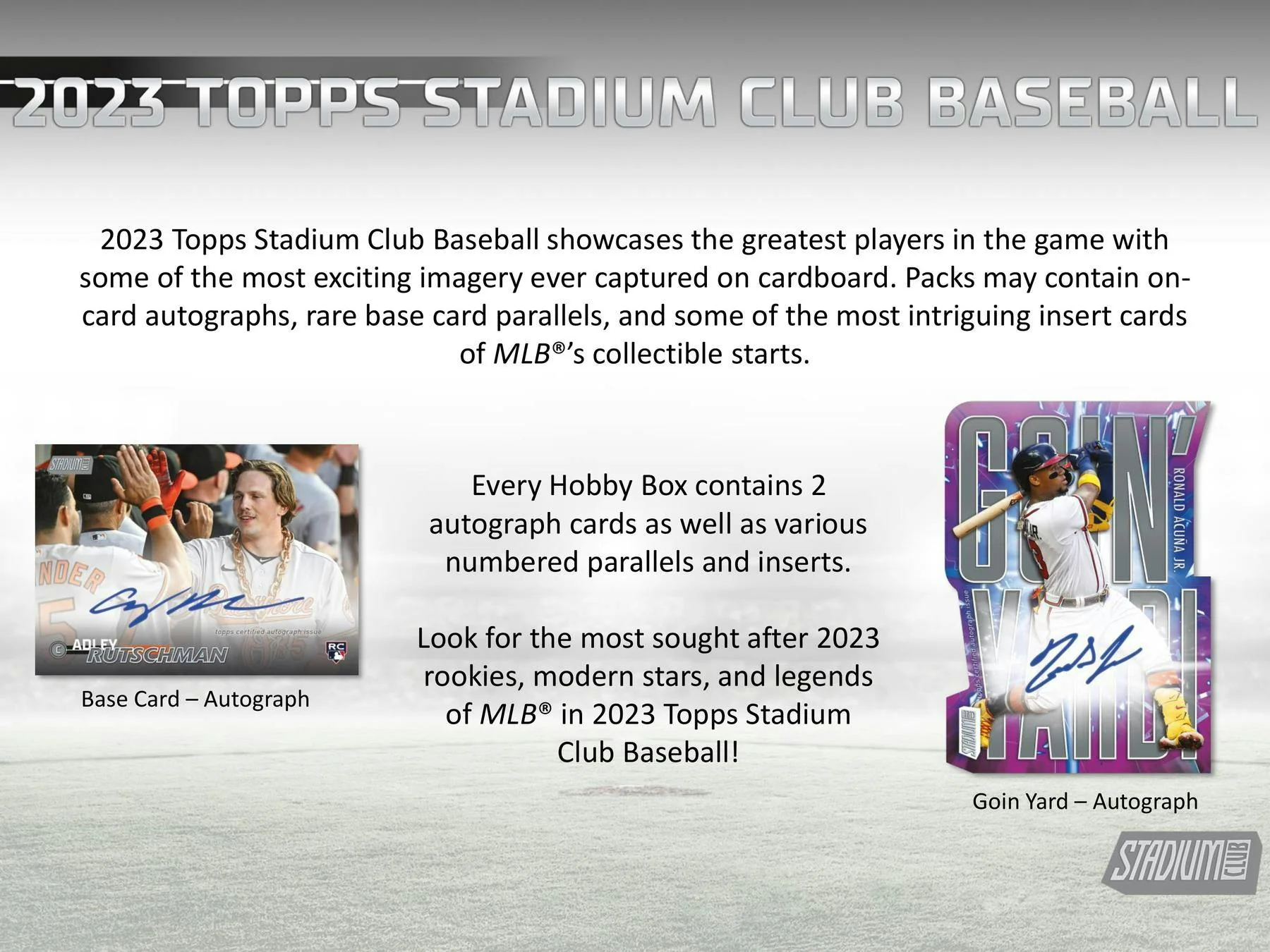 2023 Topps Stadium Club Baseball Compact Breaker Hobby Box - Image 3