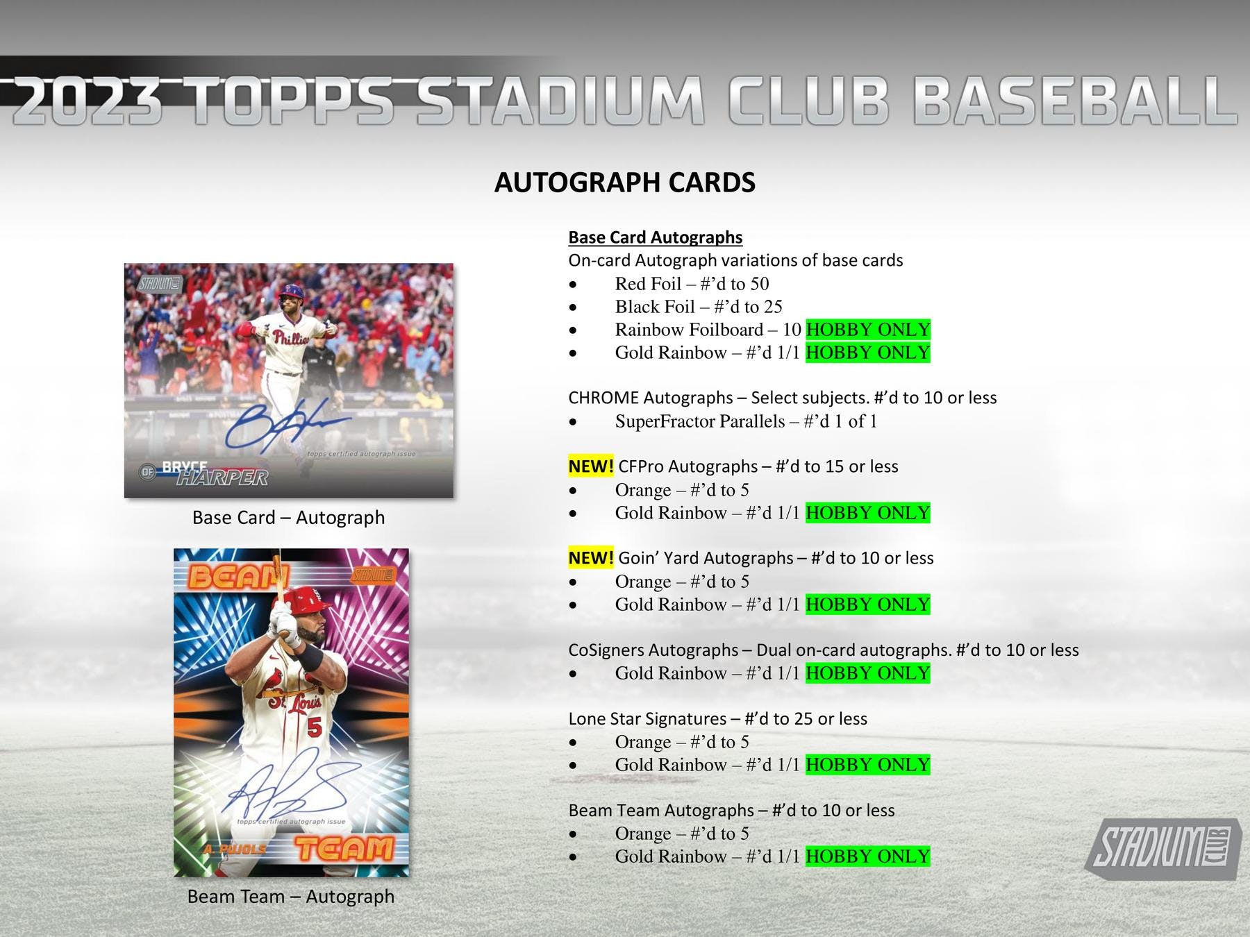2023 Topps Stadium Club Baseball Hobby Box - Image 7
