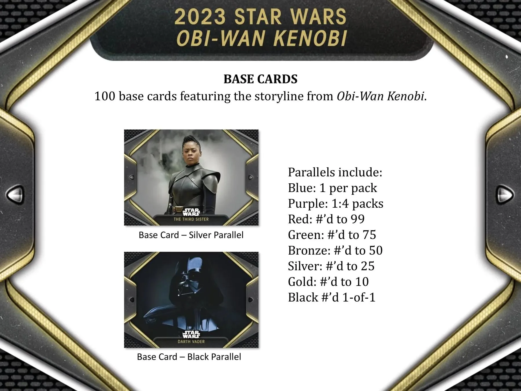 2023 Topps Star Wars Obi-Wan 10-Pack Blaster Box - Image 4
