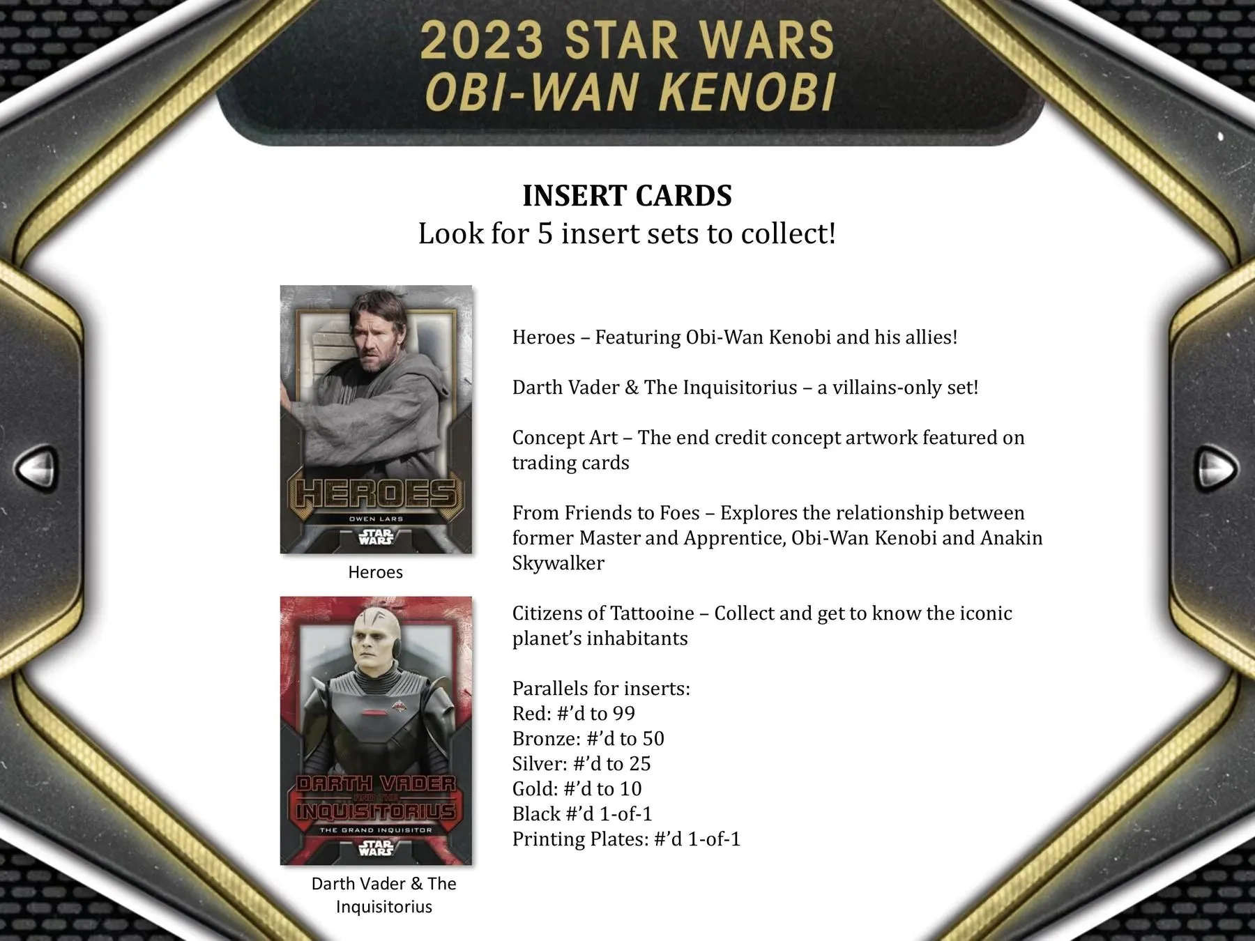 2023 Topps Star Wars Obi-Wan 10-Pack Blaster Box - Image 5