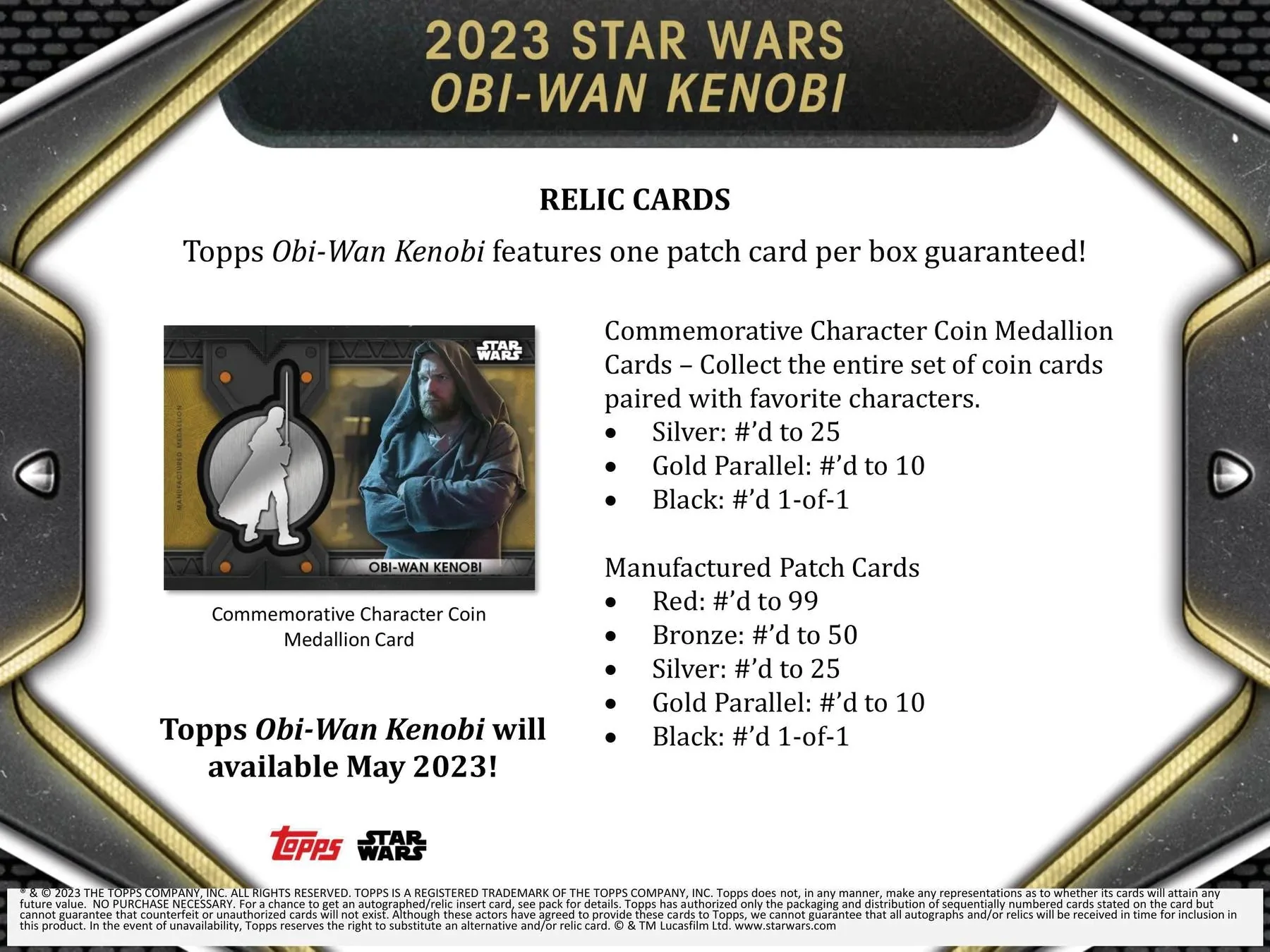 2023 Topps Star Wars Obi-Wan 10-Pack Blaster Box - Image 7