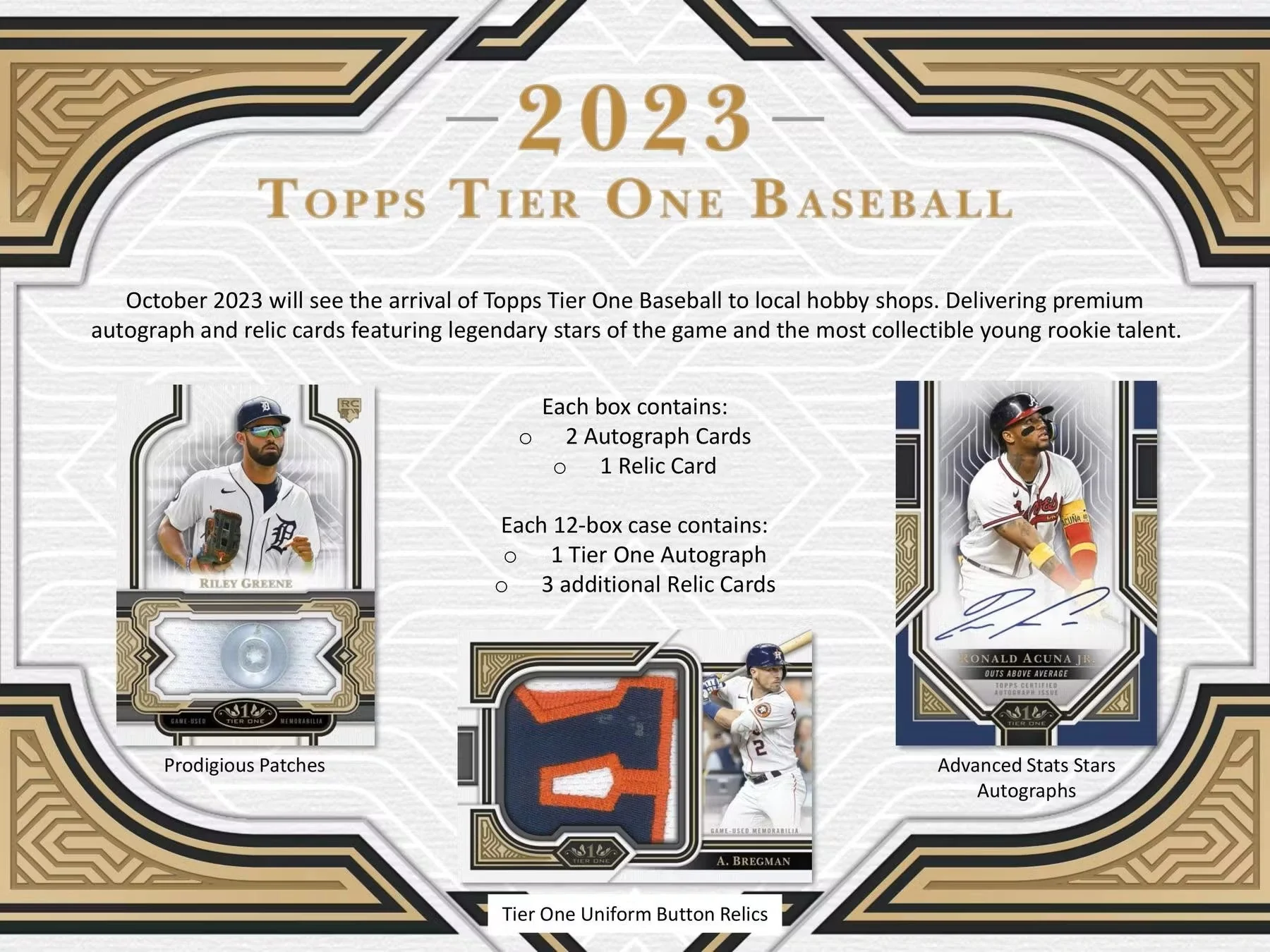 2023 Topps Tier One Baseball Hobby Box - Image 3