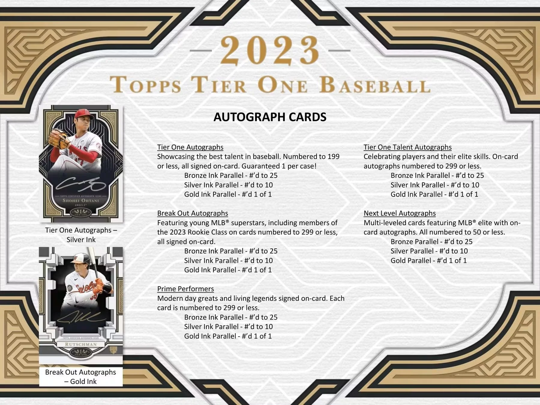 2023 Topps Tier One Baseball Hobby Box - Image 4
