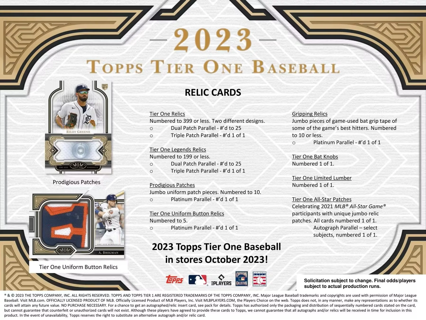 2023 Topps Tier One Baseball Hobby Box - Image 7