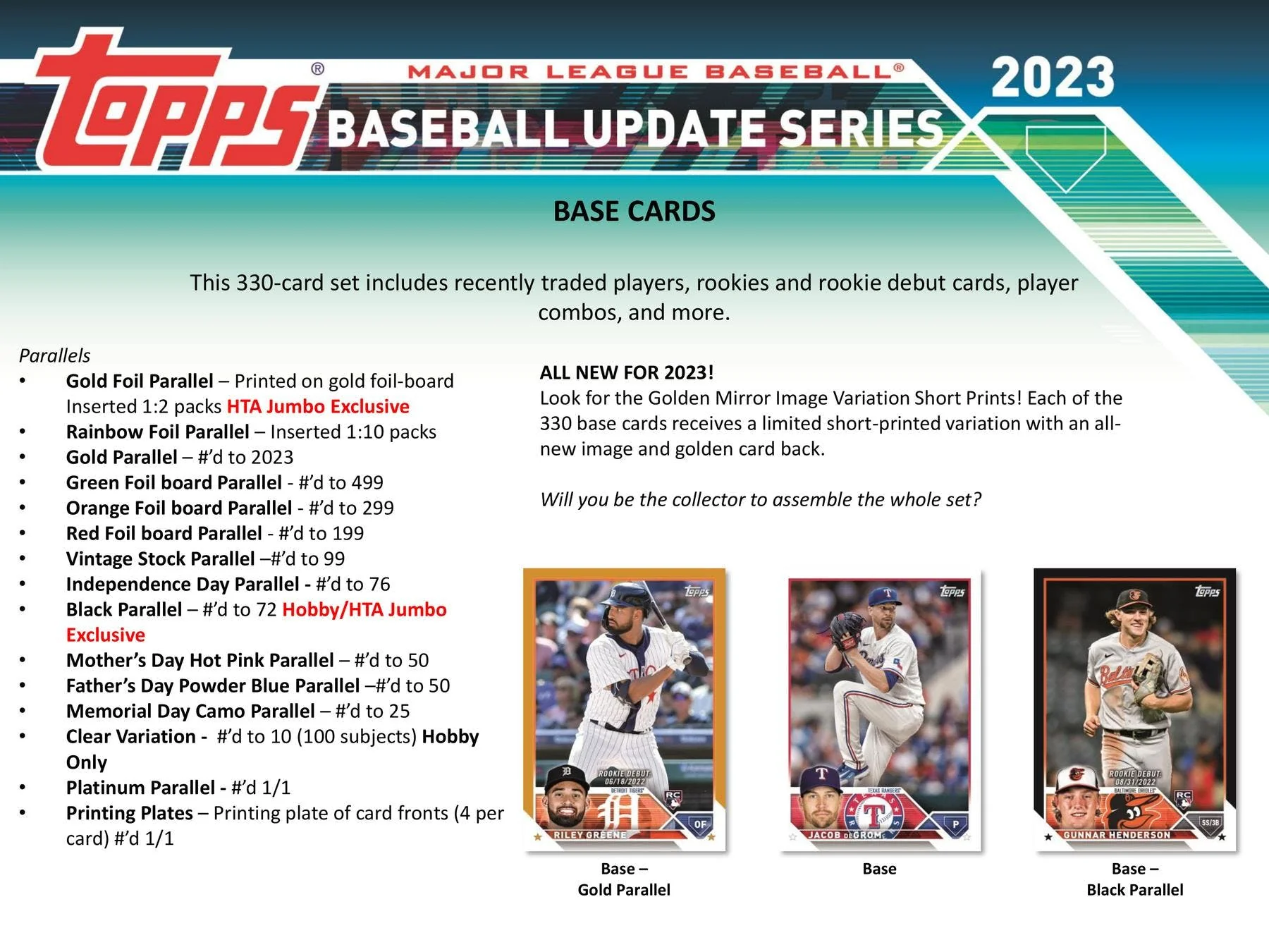 2023 Topps Update Series Baseball Hobby Box - Image 4