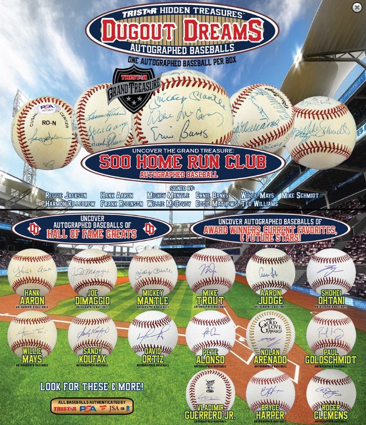 2023 TRISTAR HIDDEN TREASURES DUGOUT DREAMS AUTO BASEBALL BOX - FREE SHIP 🔥🔥🔥 - Image 4