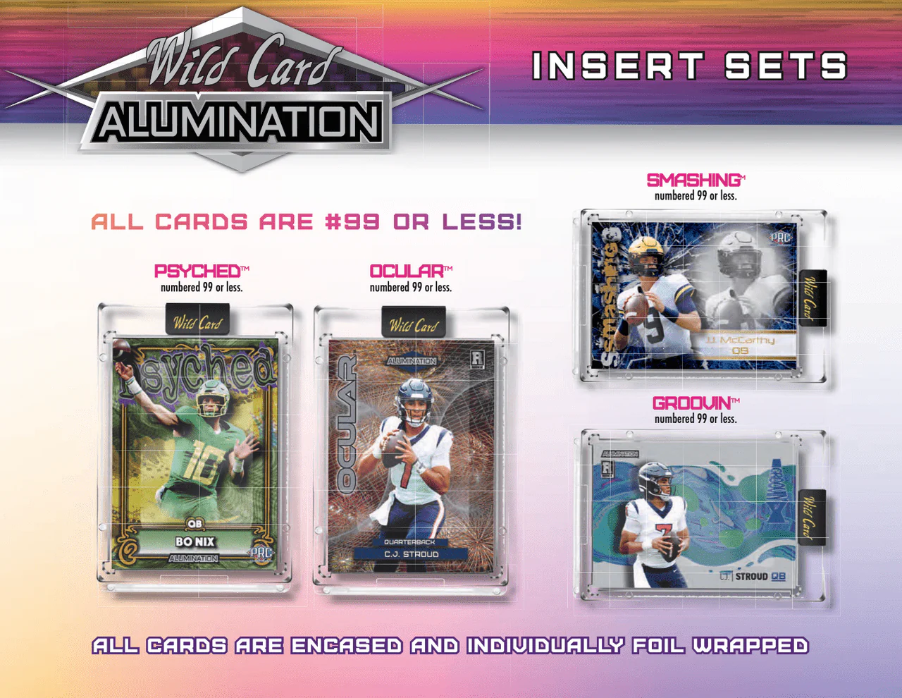 2023 Wild Card Alumination Special Rookie & Insert Edition Football Hobby Box - Image 4
