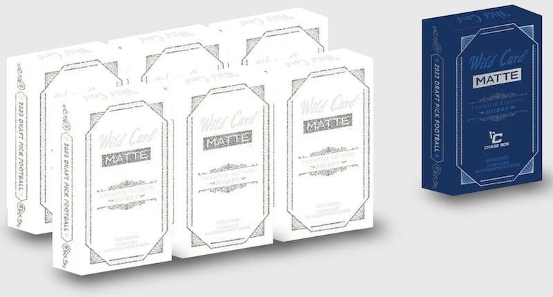 2023 Wild Card Matte Football Premium Edition Hobby Box - Image 3
