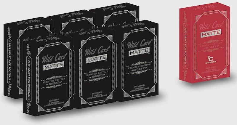 2023 Wild Card Matte Football Premium Edition Hobby Box - Image 4