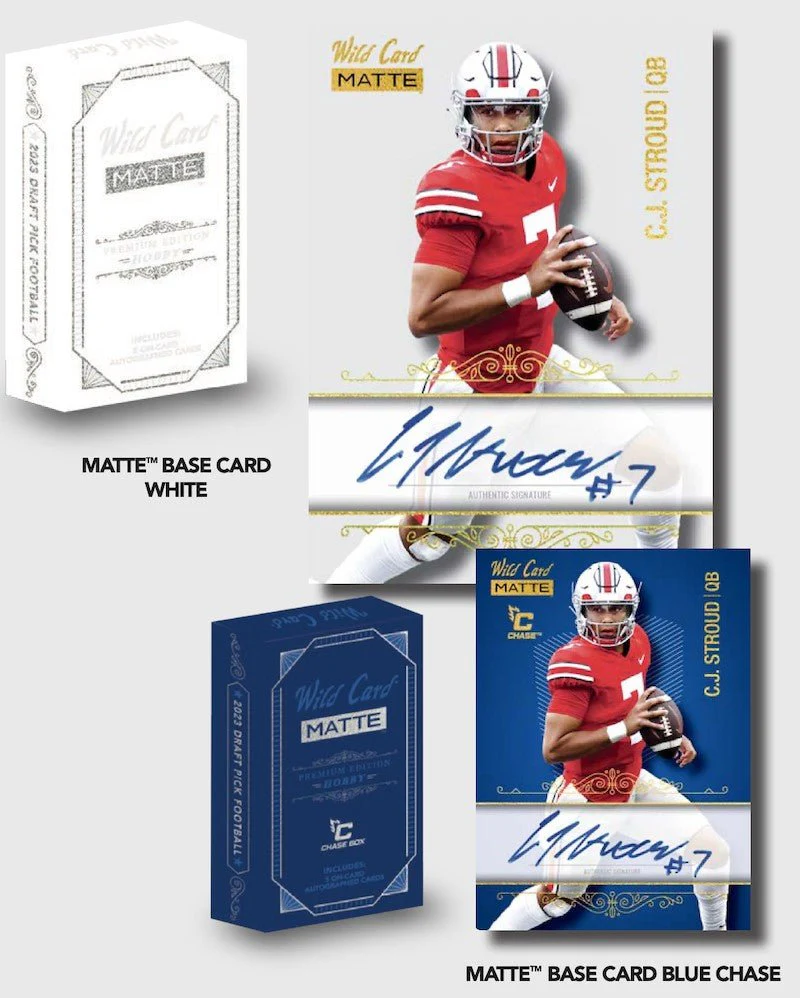 2023 Wild Card Matte Football Premium Edition Hobby Box - Image 5