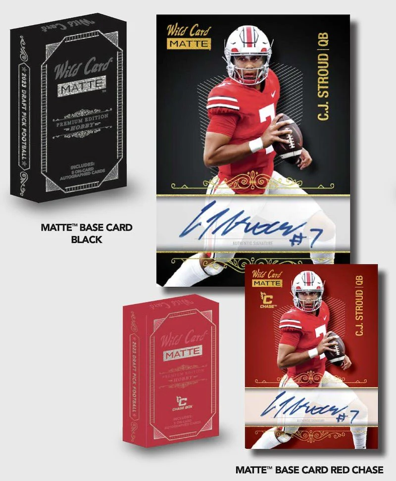 2023 Wild Card Matte Football Premium Edition Hobby Box - Image 6