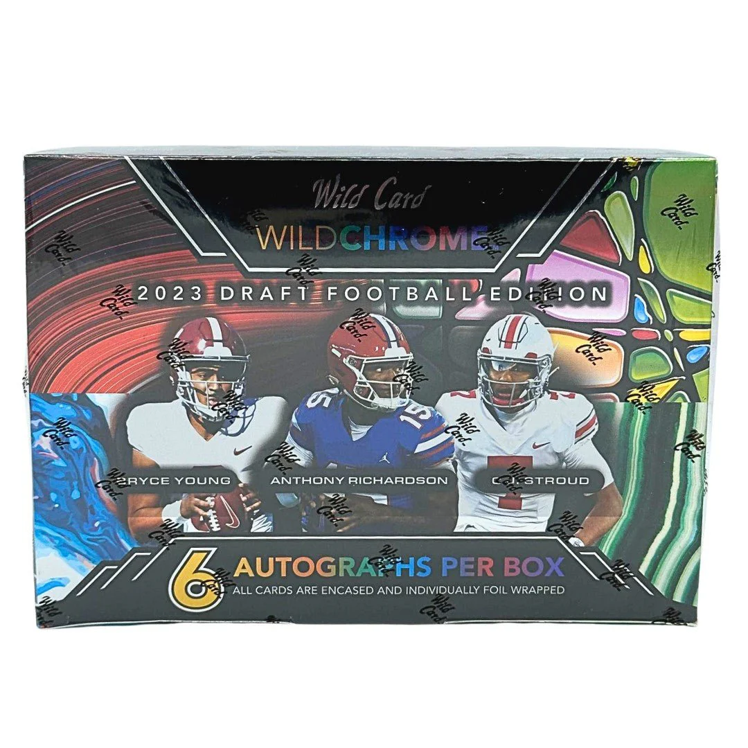 2023 Wild Card Wildchrome Draft Football Hobby Box