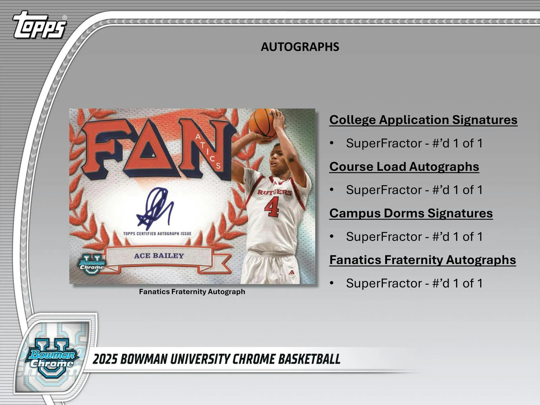 2024-25 Bowman University Chrome Basketball Breaker Delight Box - Image 7
