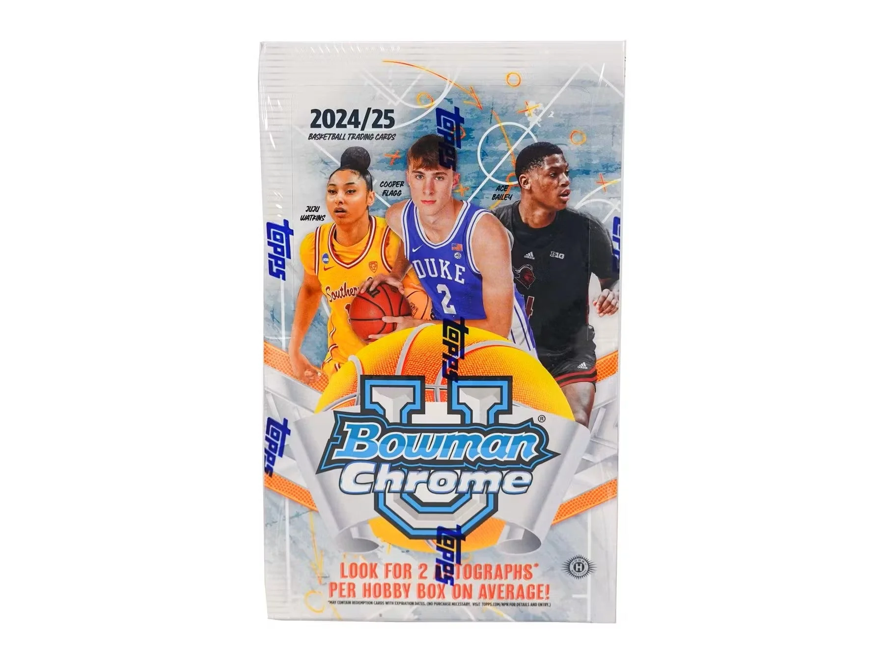 2024-25 Bowman University Chrome Basketball Hobby Box
