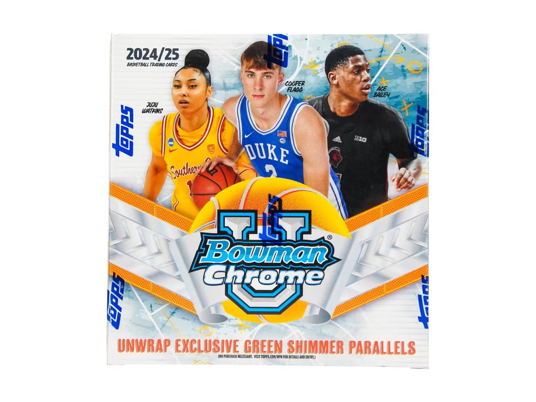 2024-25 Bowman University Chrome Basketball Mega Box