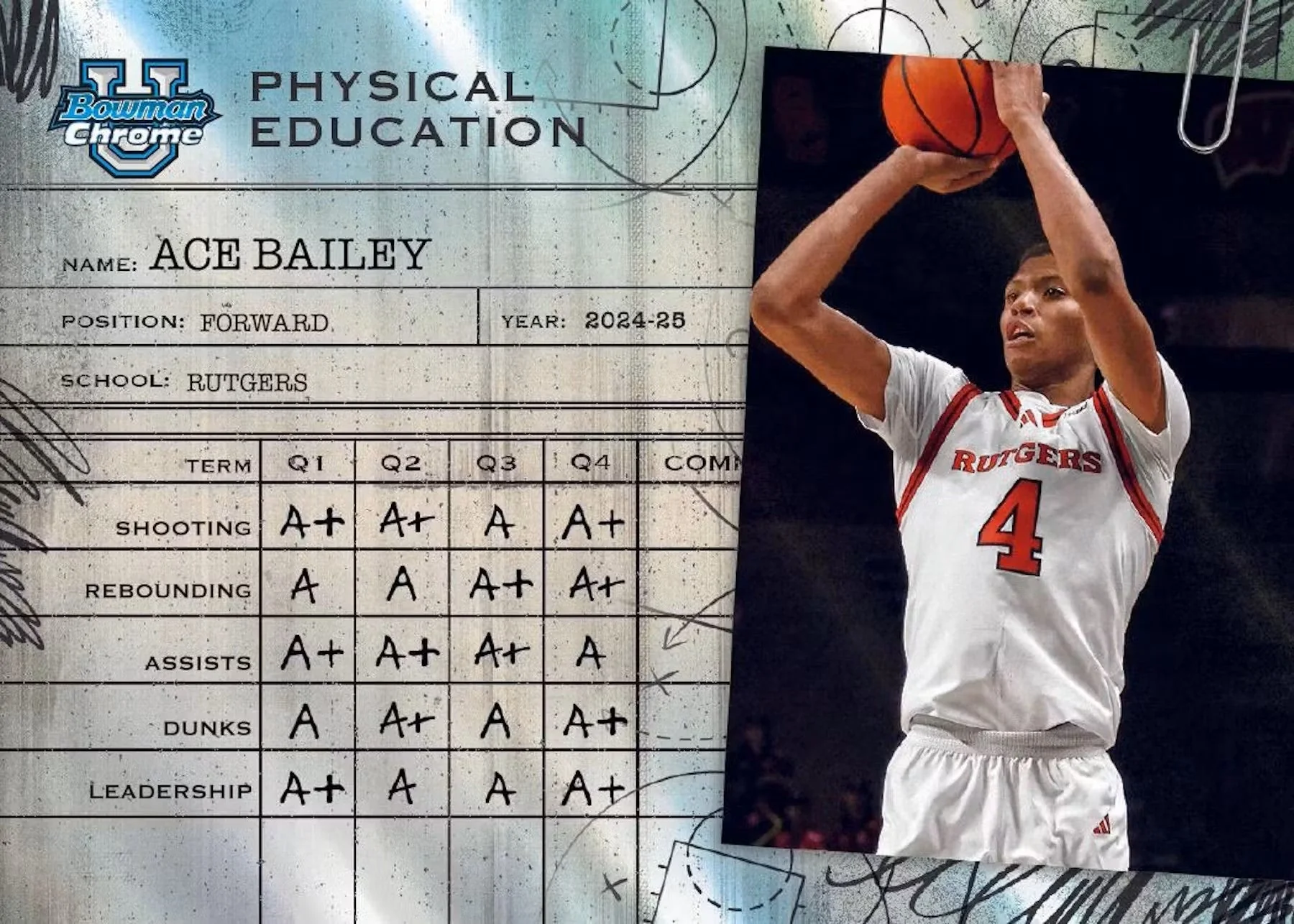 2024-25 Bowman University Chrome Basketball Mega Box - Image 11