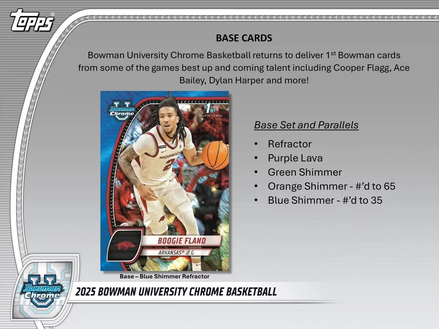 2024-25 Bowman University Chrome Basketball Mega Box - Image 4