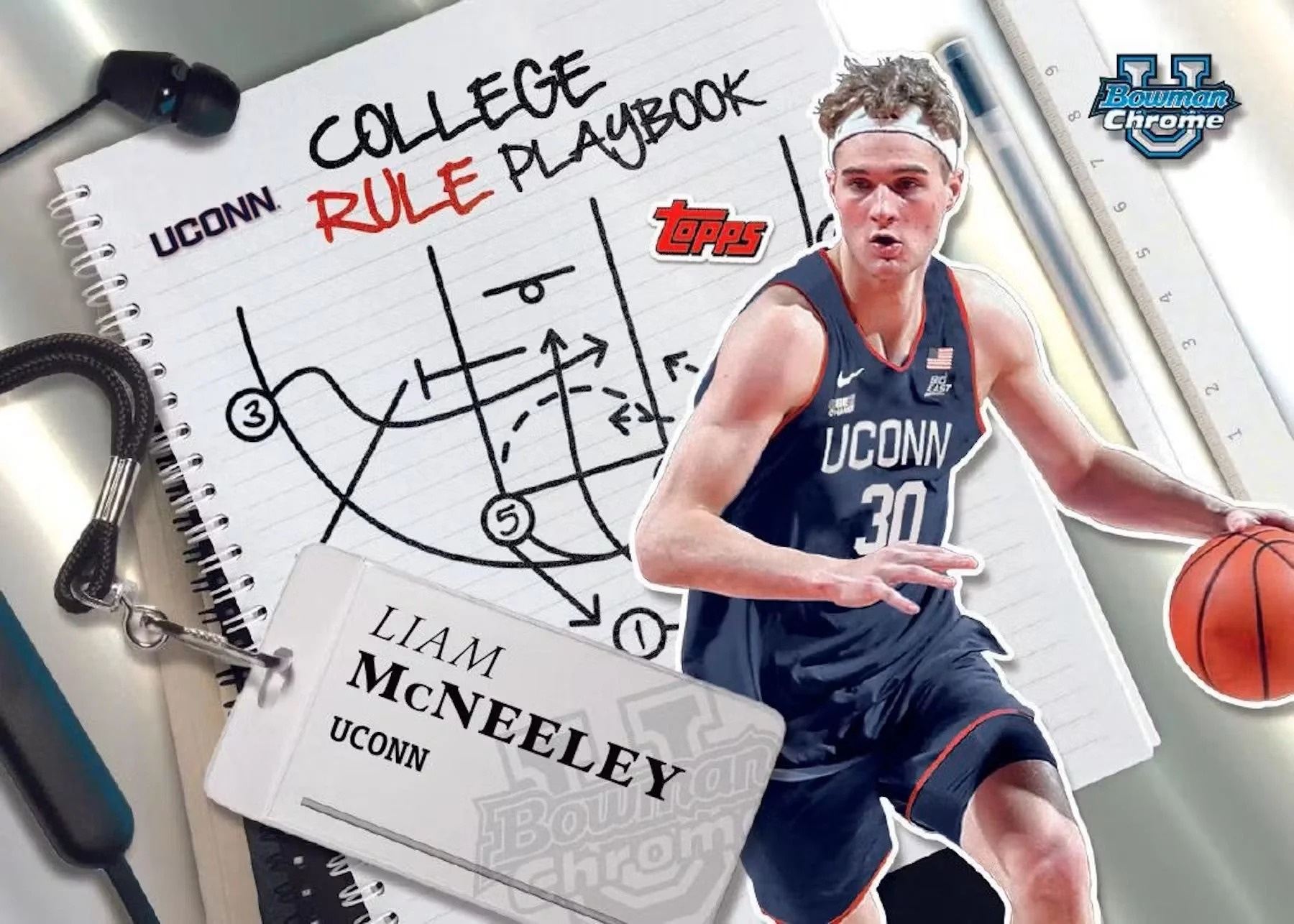 2024-25 Bowman University Chrome Basketball Mega Box - Image 9