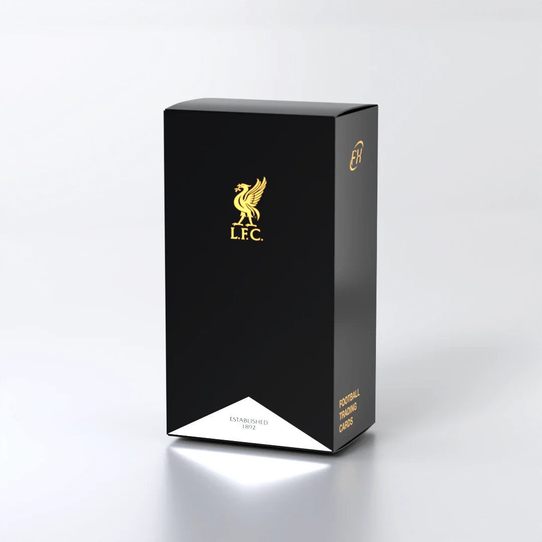 2024-25 Futera FC Liverpool FX Football Soccer Hobby Box | Columbia Sports Cards & More