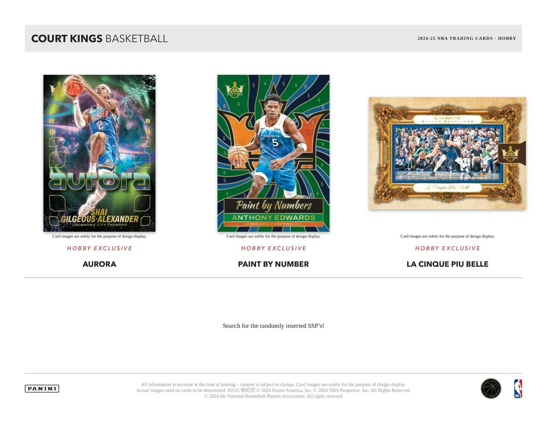 2024-25 Panini Court Kings Basketball Hobby Box - Image 7
